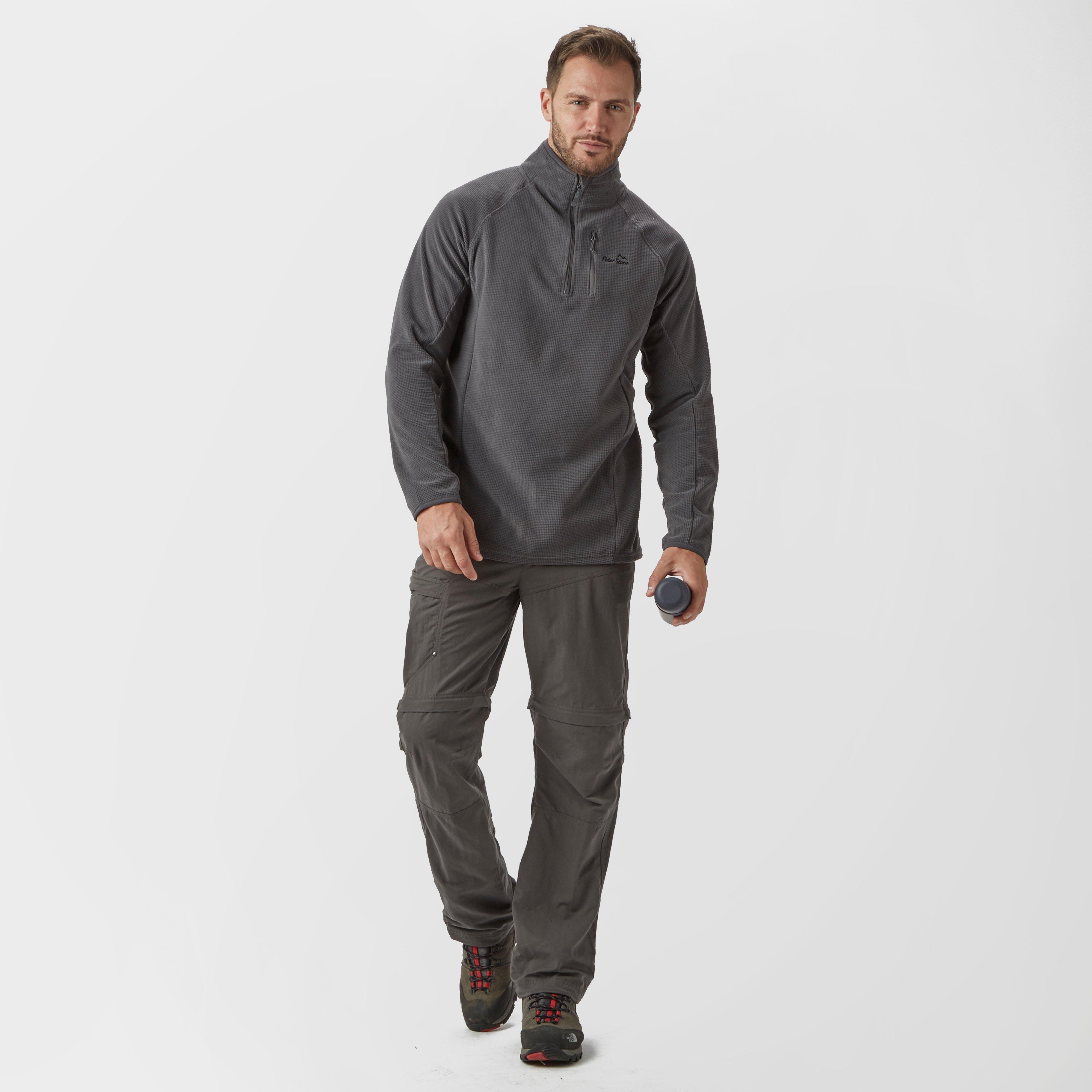 Men’s Grid Half-Zip Fleece