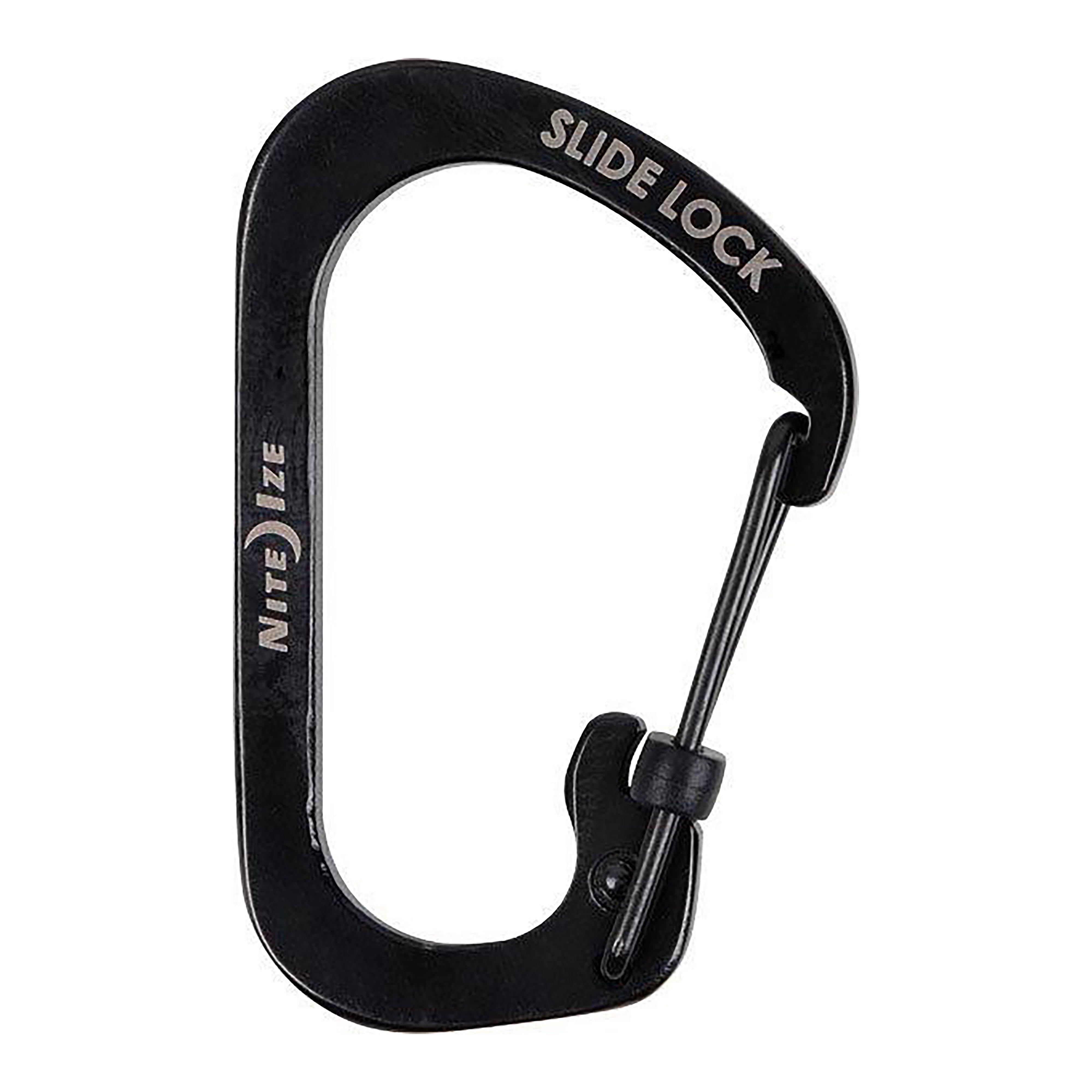 SlideLock Carabiner #2 (Black)