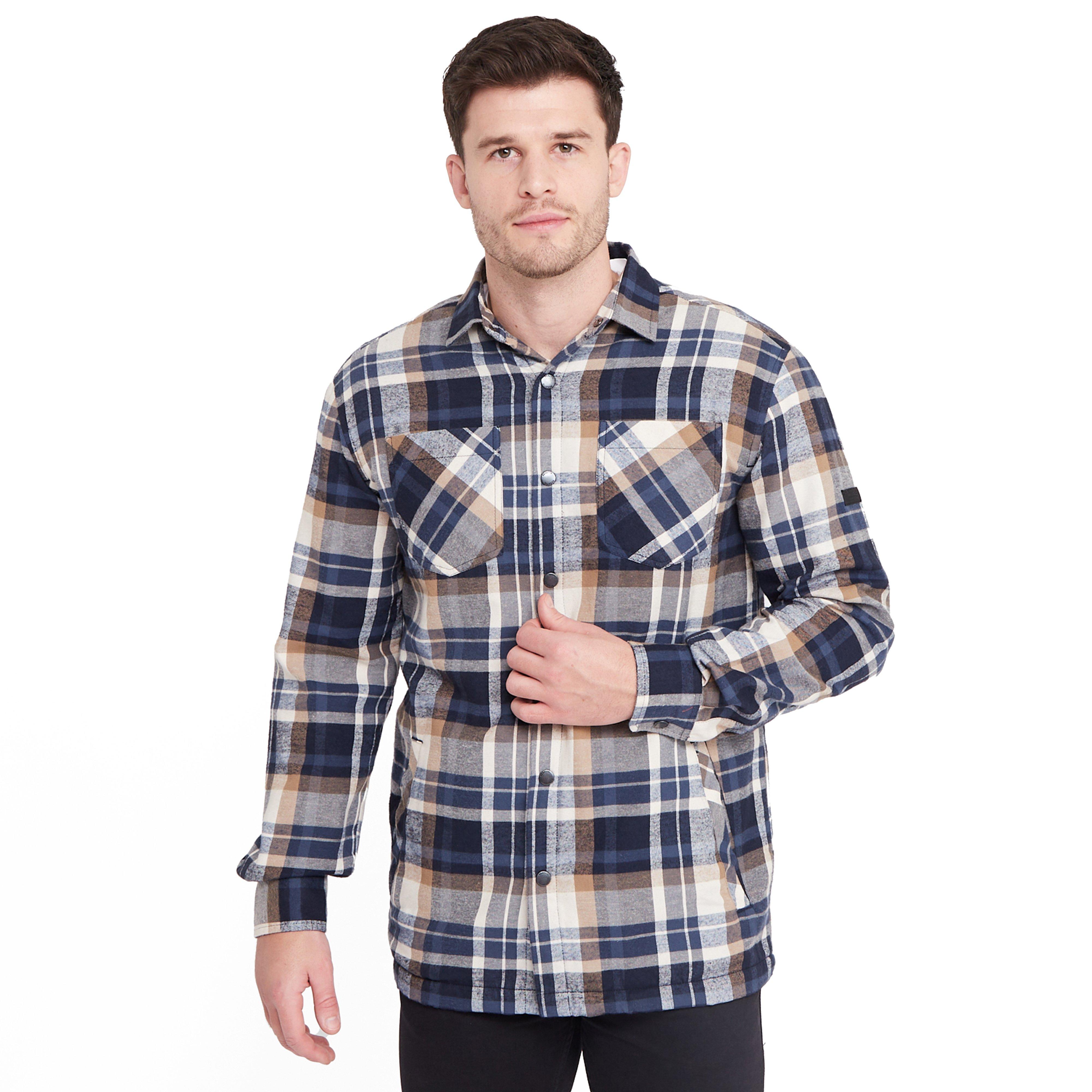 Men's Thamos Long Sleeved Checked Shirt