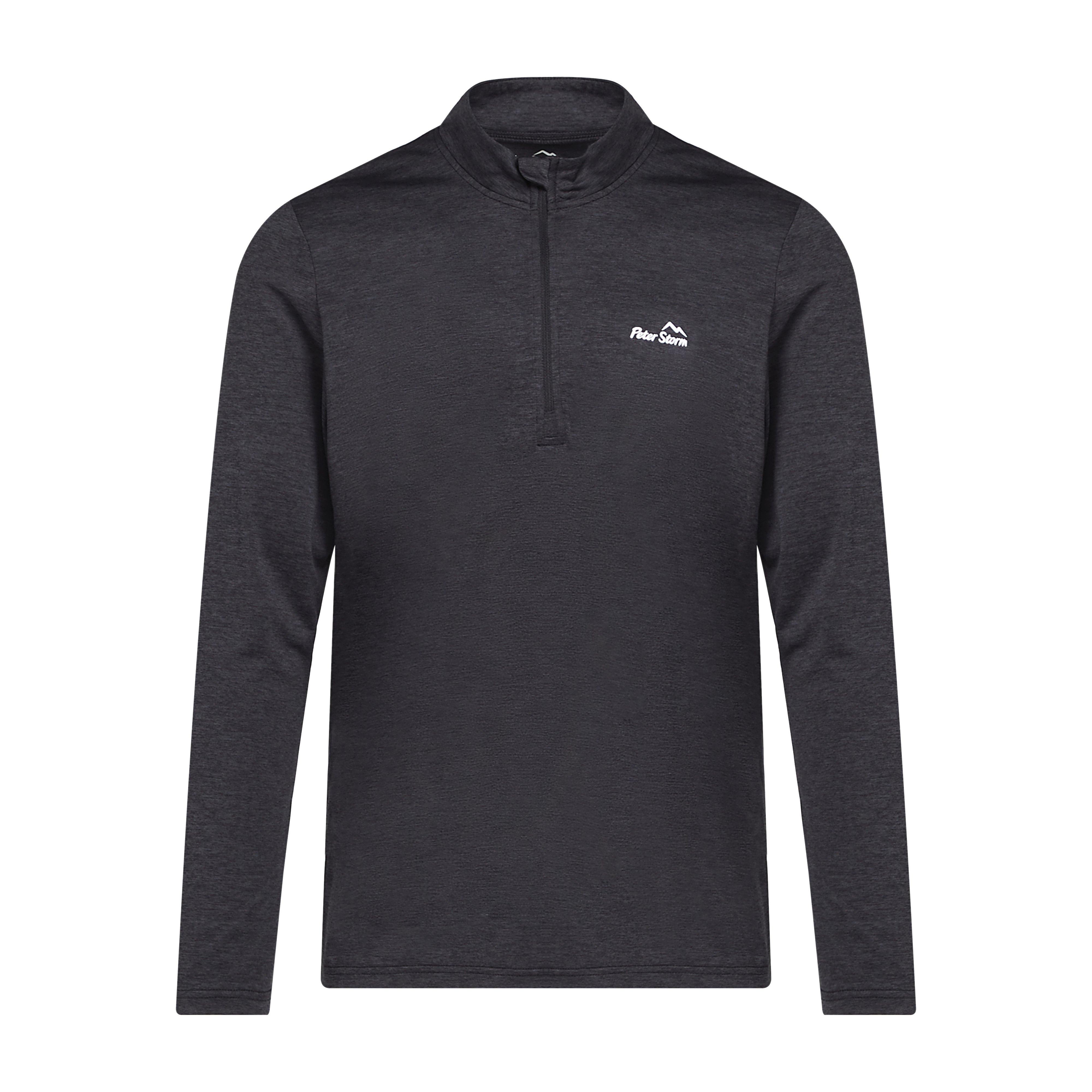 Men’s Long Sleeved Zipped Active T-Shirt