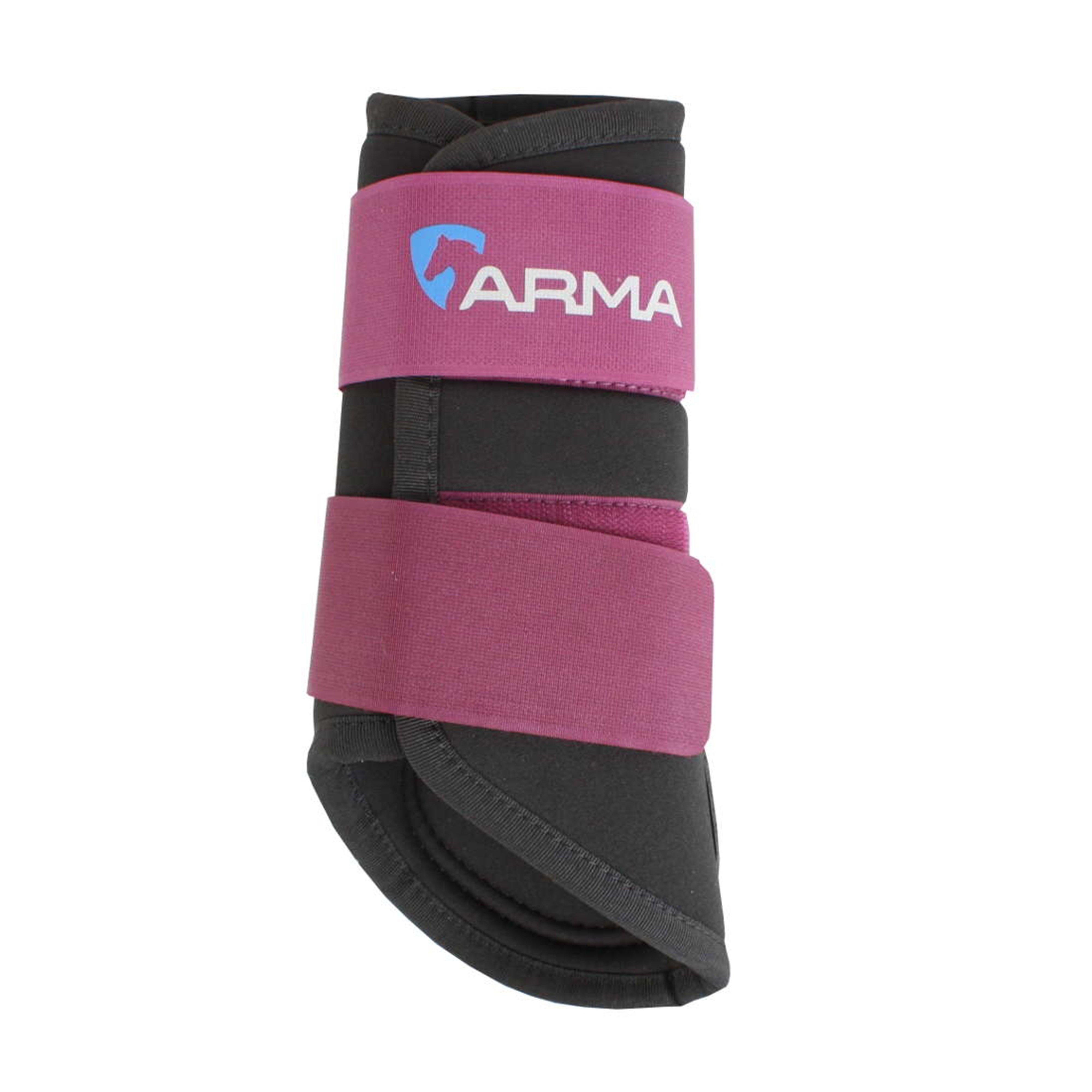 Neoprene Brushing Boots Plum