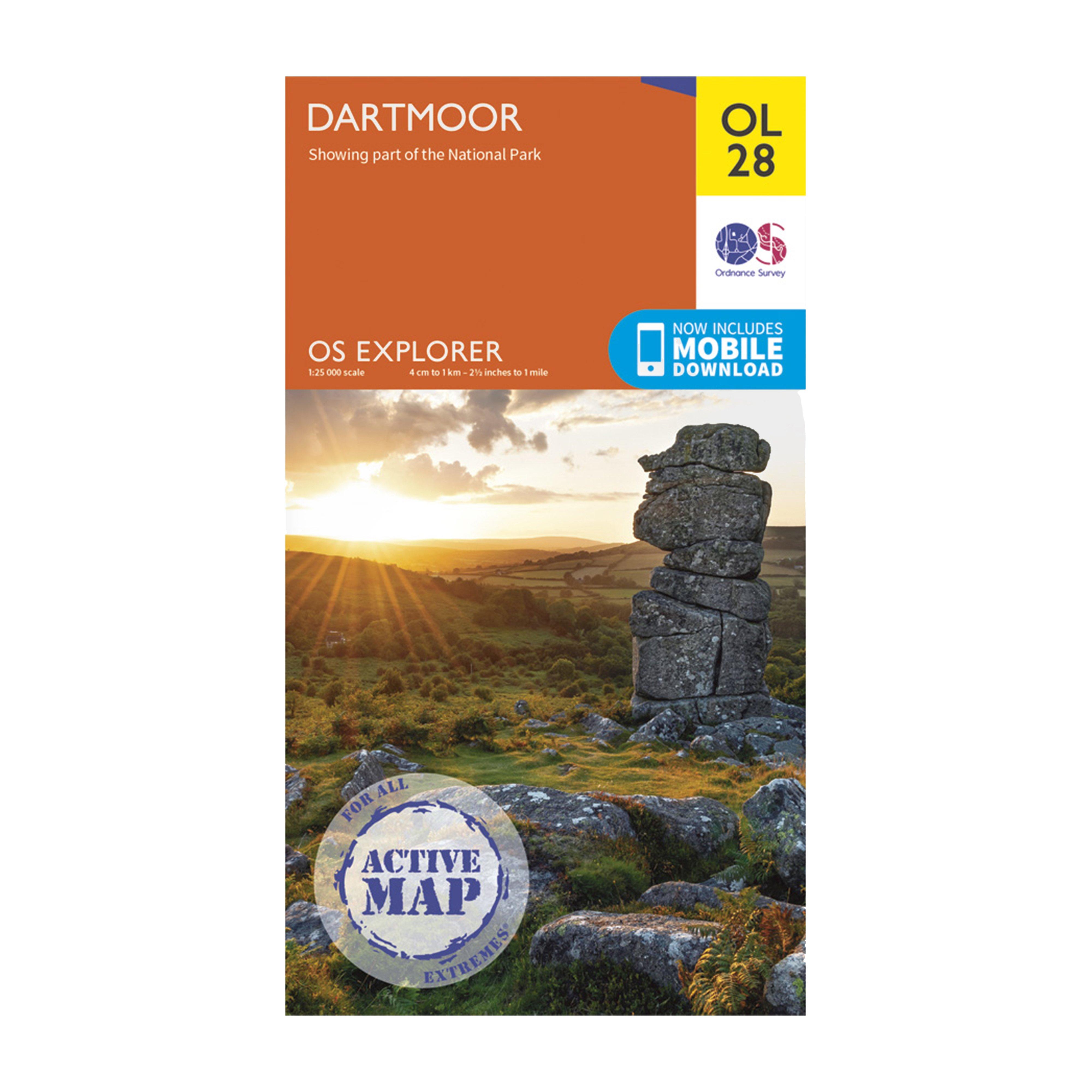 Explorer Active OL 28 Dartmoor Map