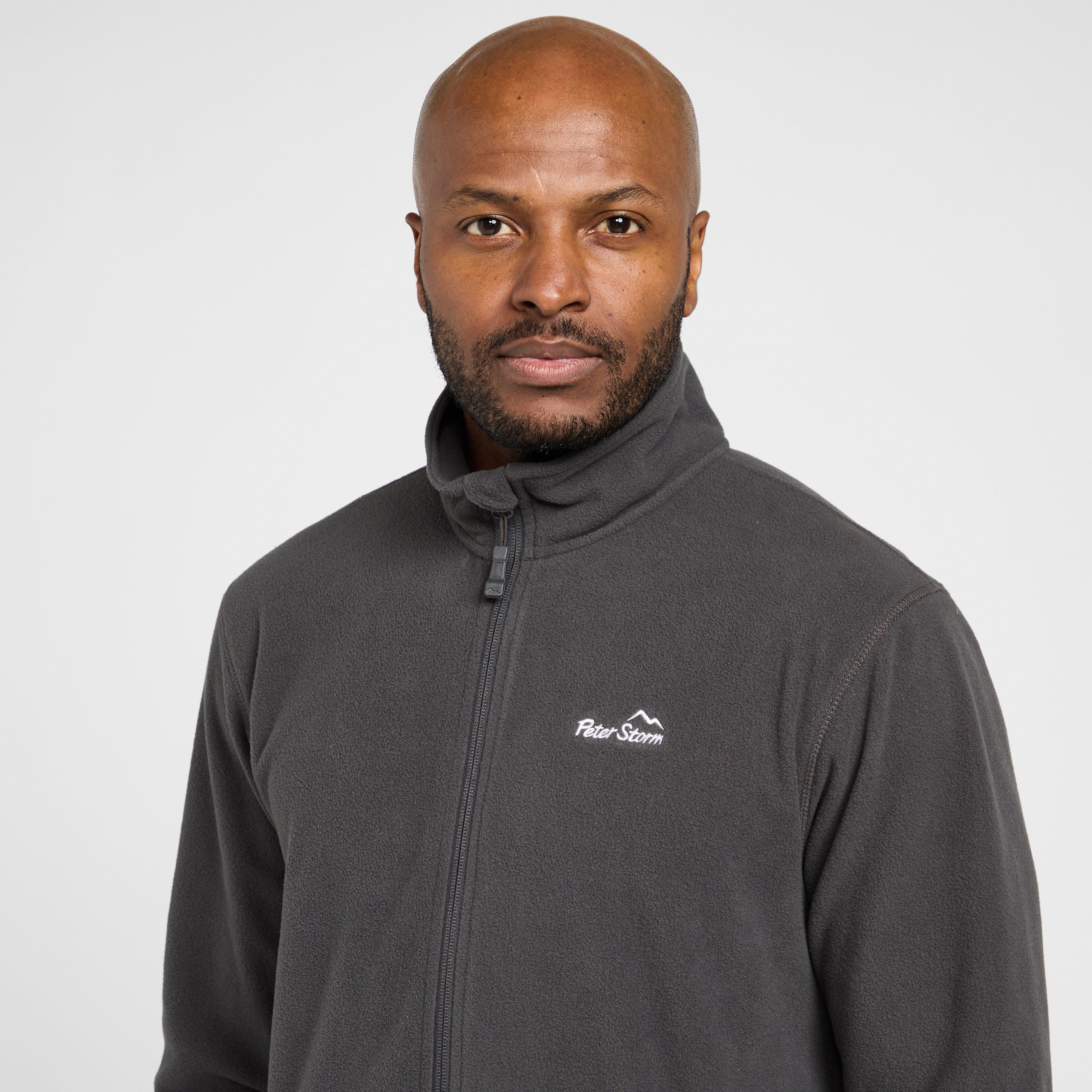 Mens Bracken Full Zip Fleece Grey