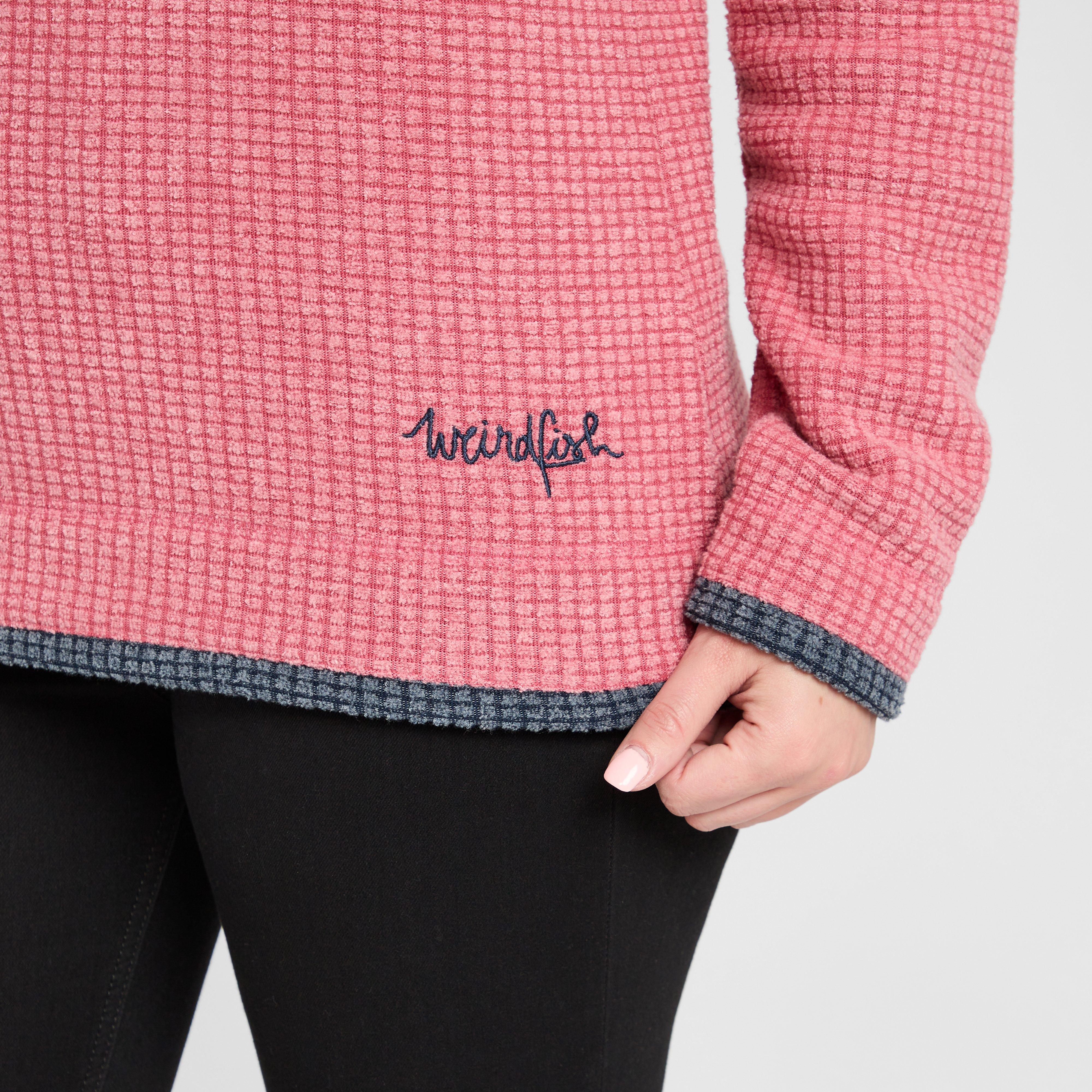 Women's Lynda Grid Half Zip Grid Fleece