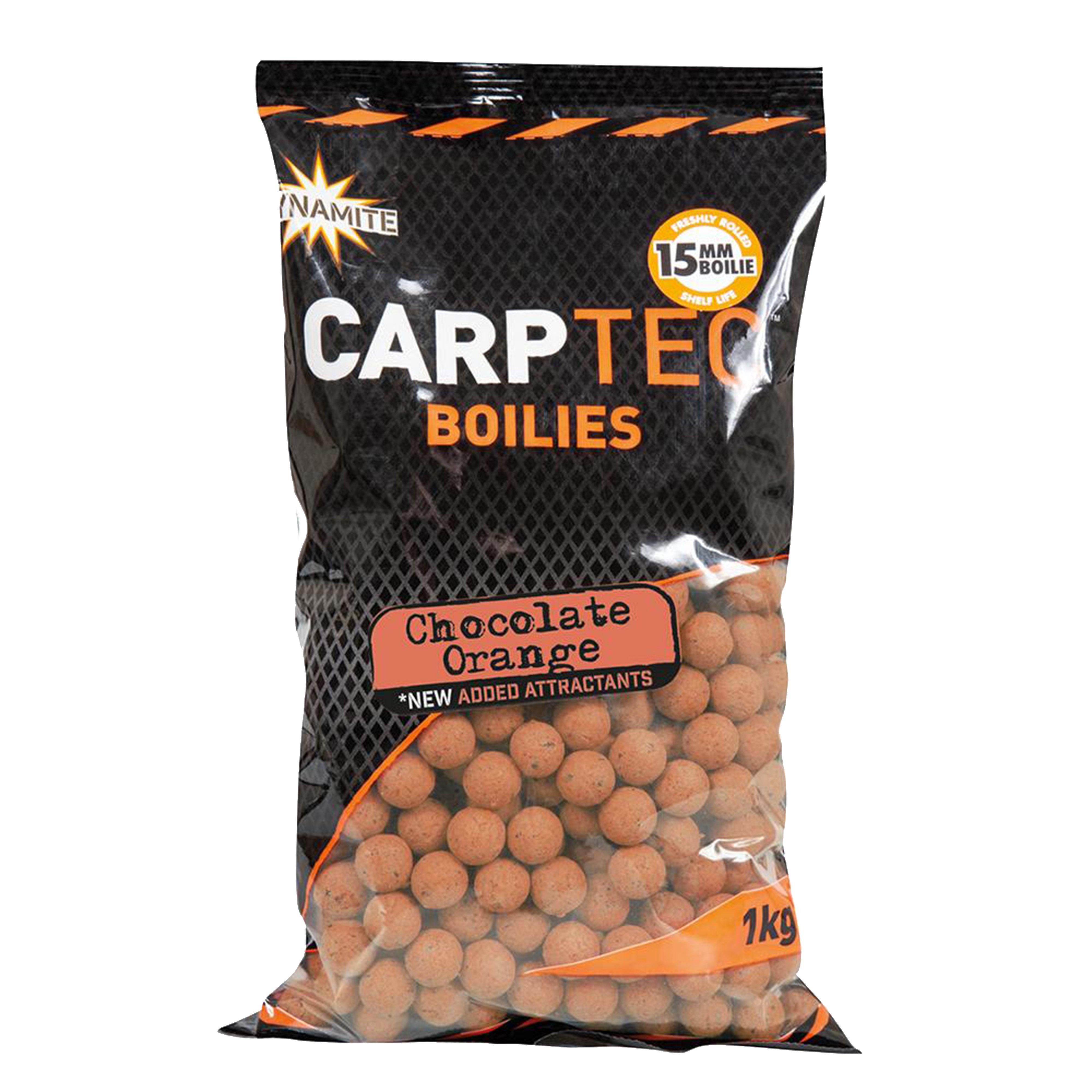 Carp-Tec Chocolate Orange Boilies 15mm 1kg