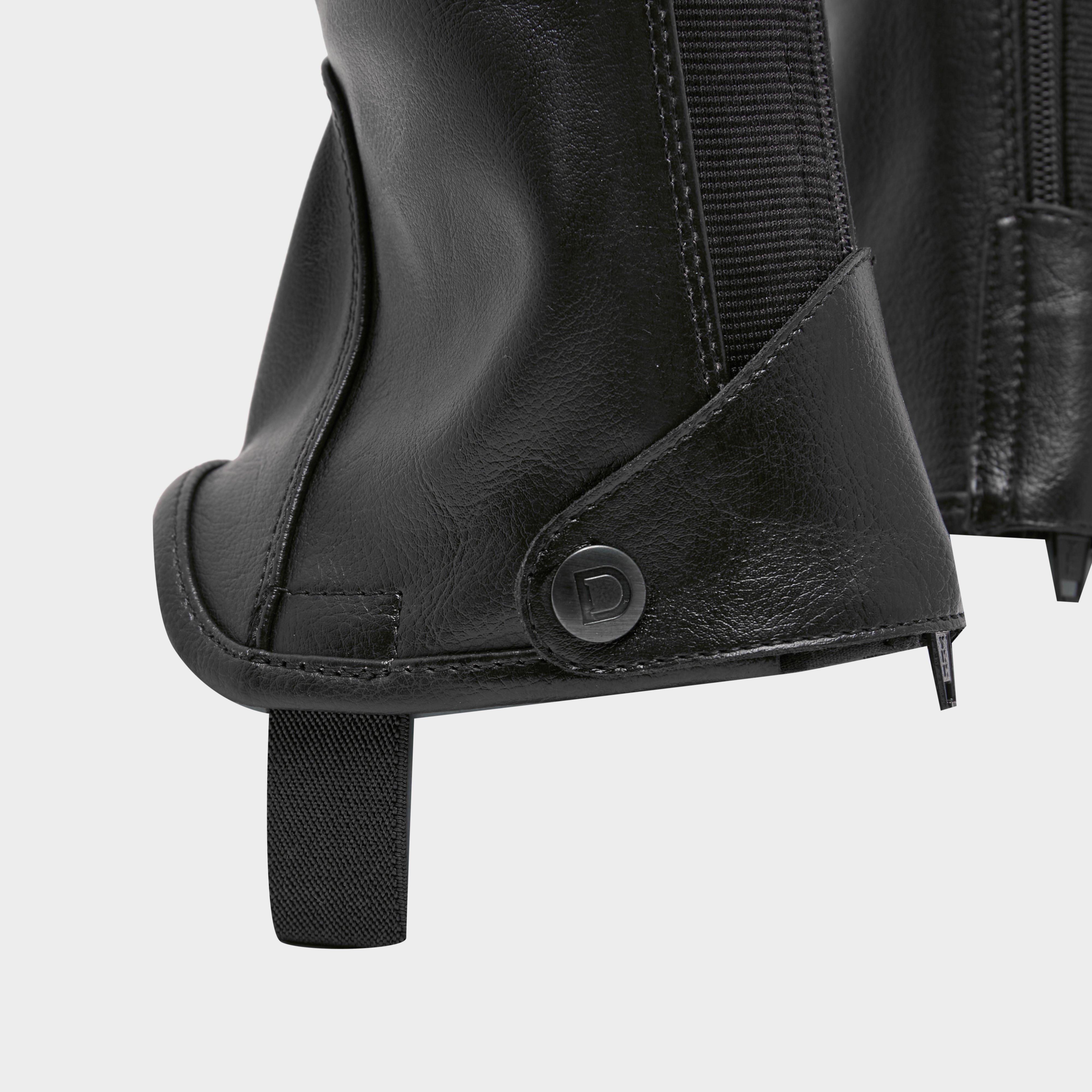 Childs Stretch Fit Half Chaps Black