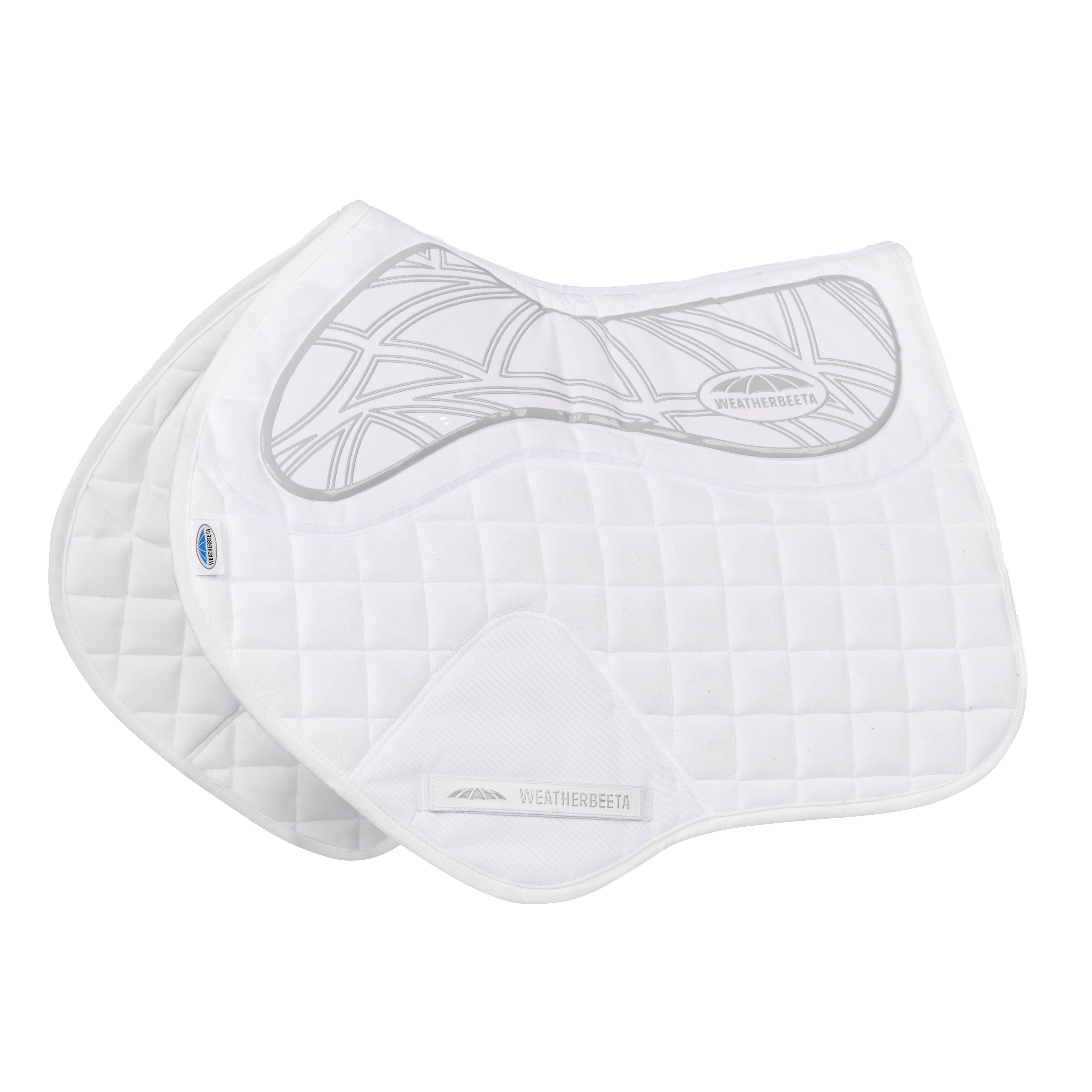 Ultra Grip Jump Saddle Pad White