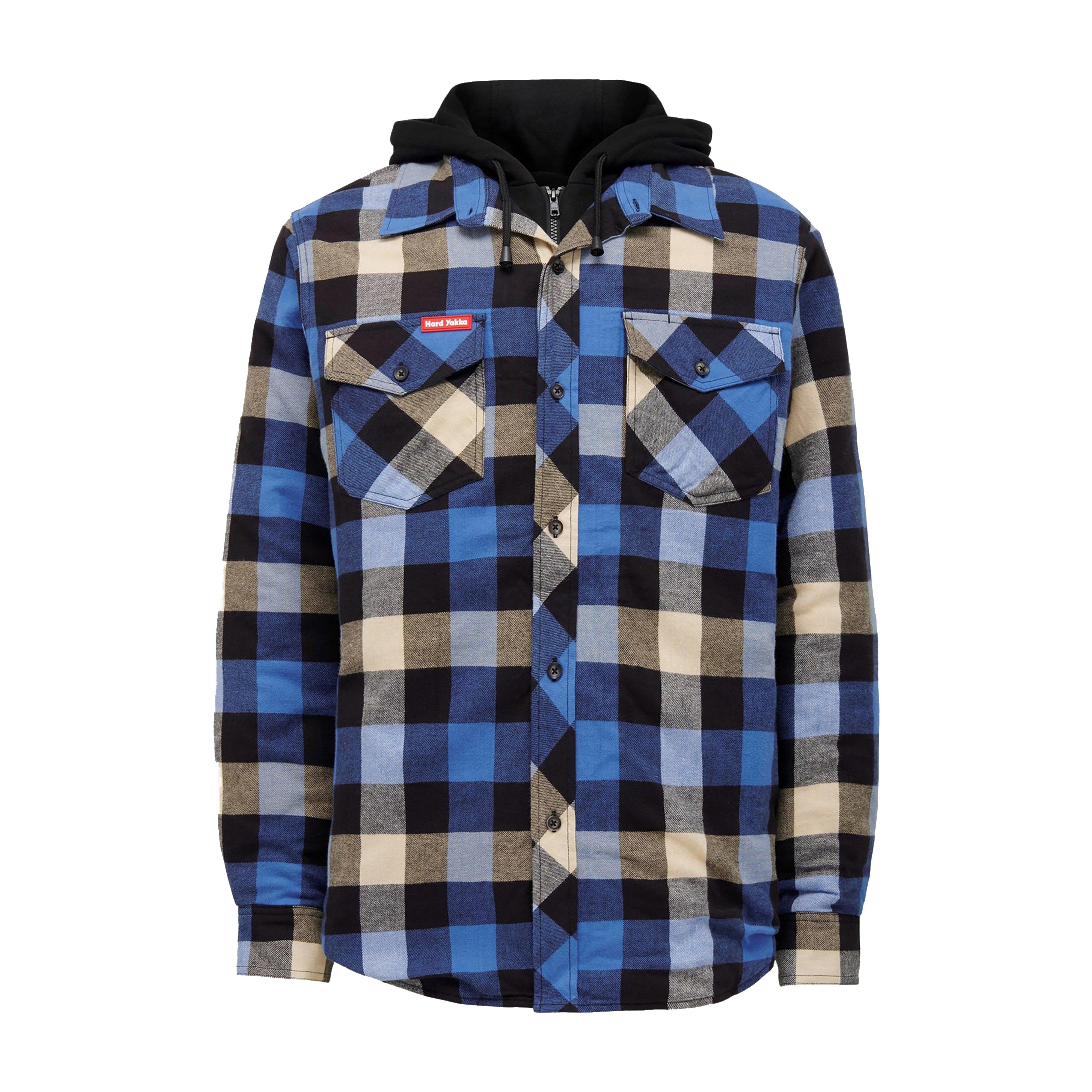 Men's Quilted Flannel Shacket