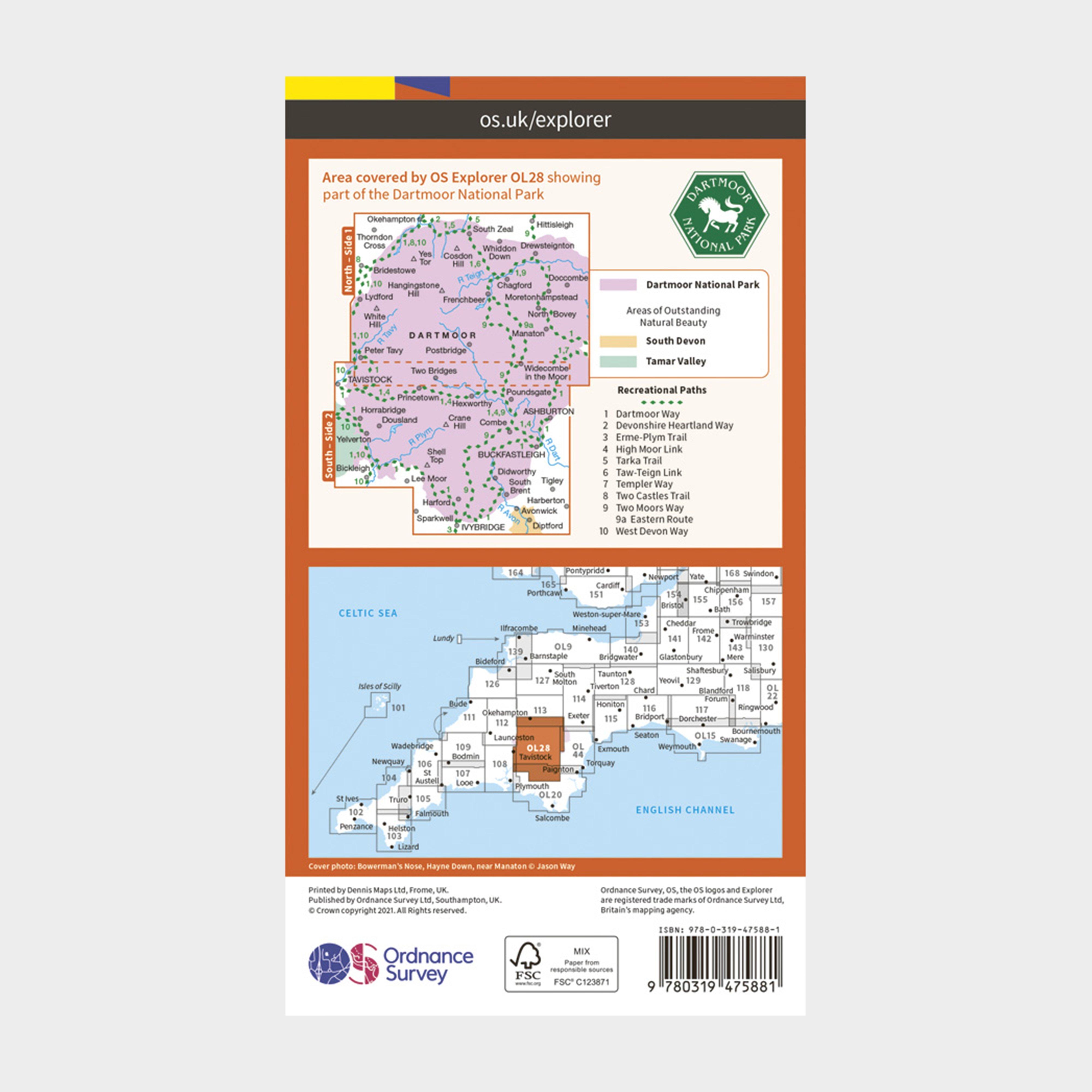 Explorer Active OL 28 Dartmoor Map