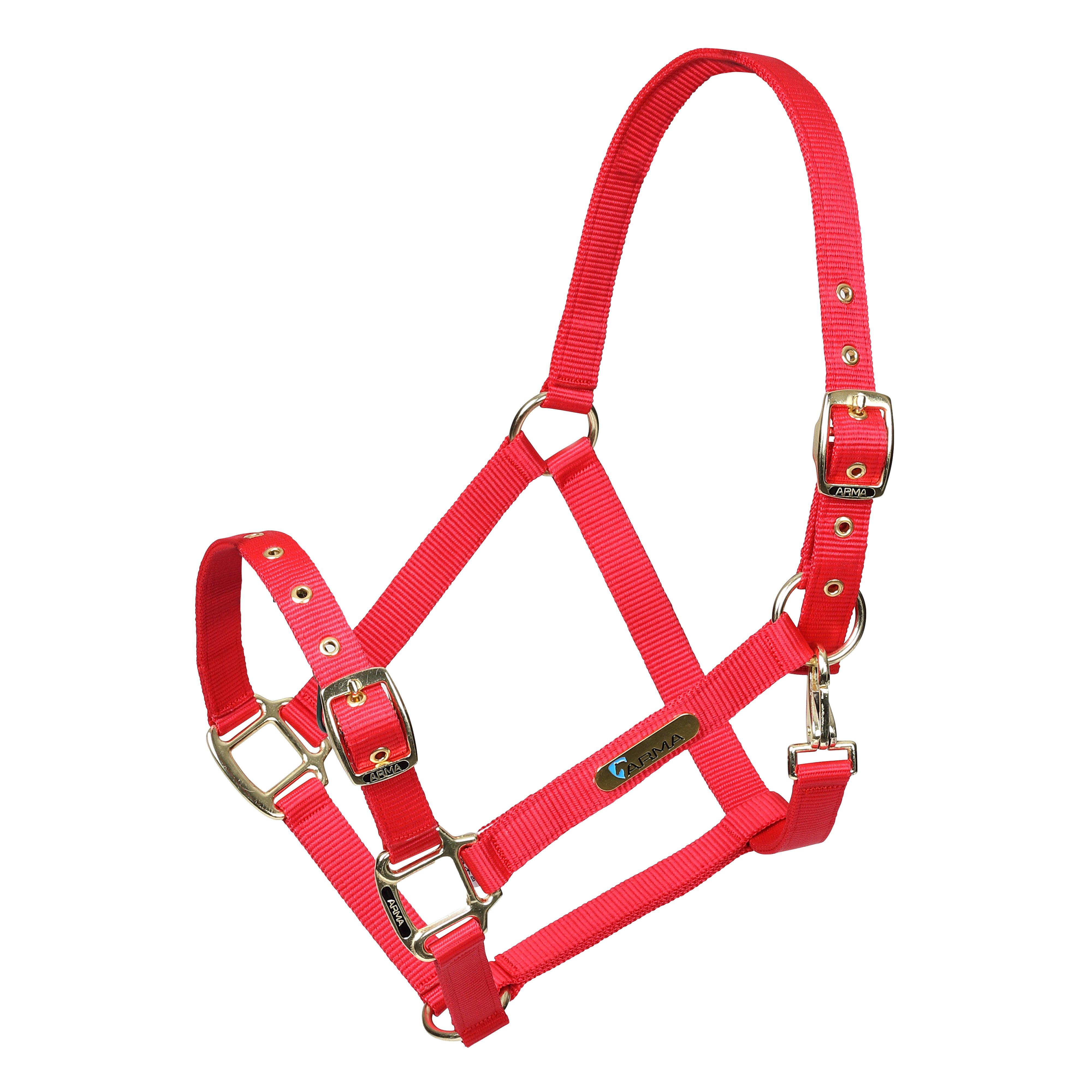 Adjustable Headcollar Red