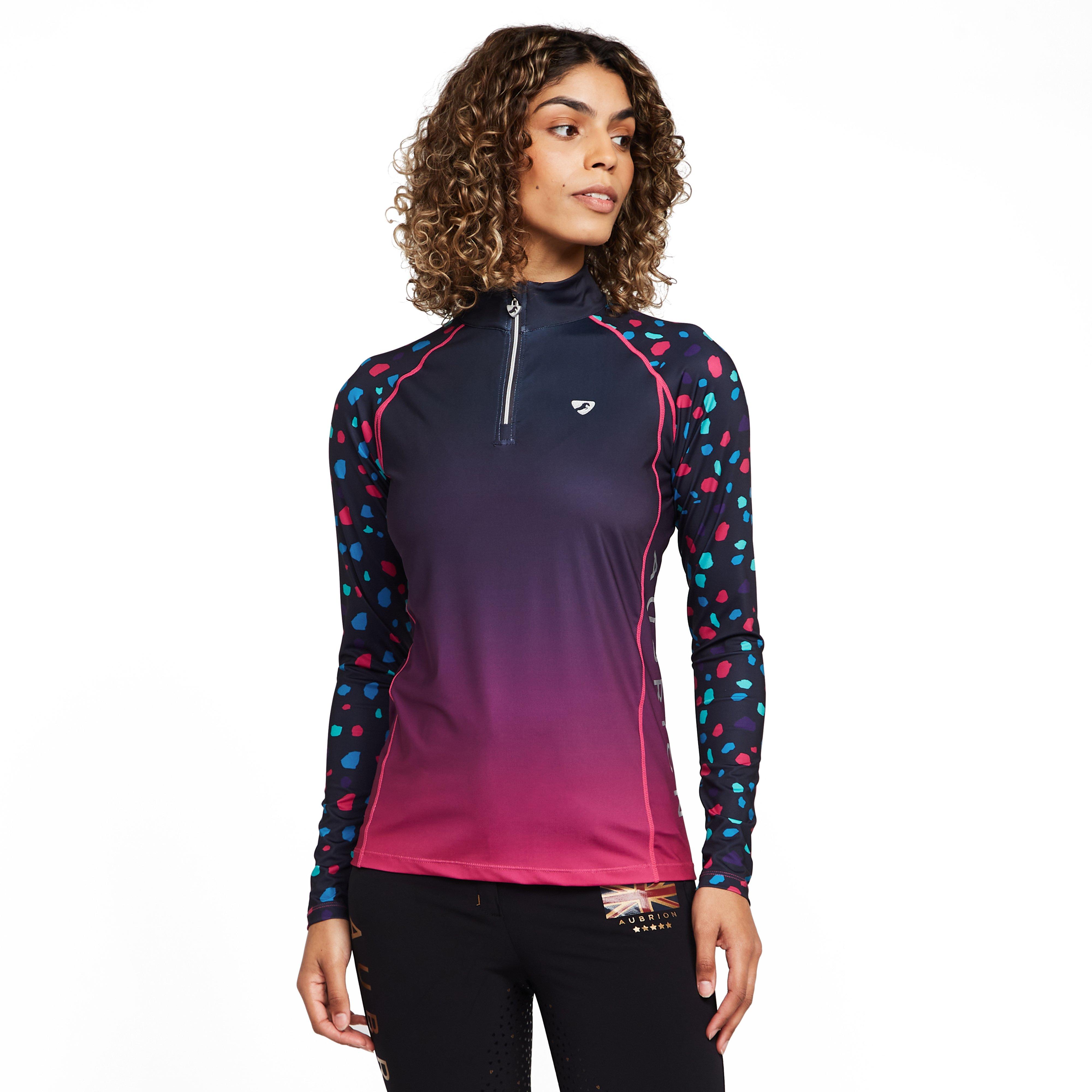 Womens Hyde Park Cross Country Shirt Pink Spot