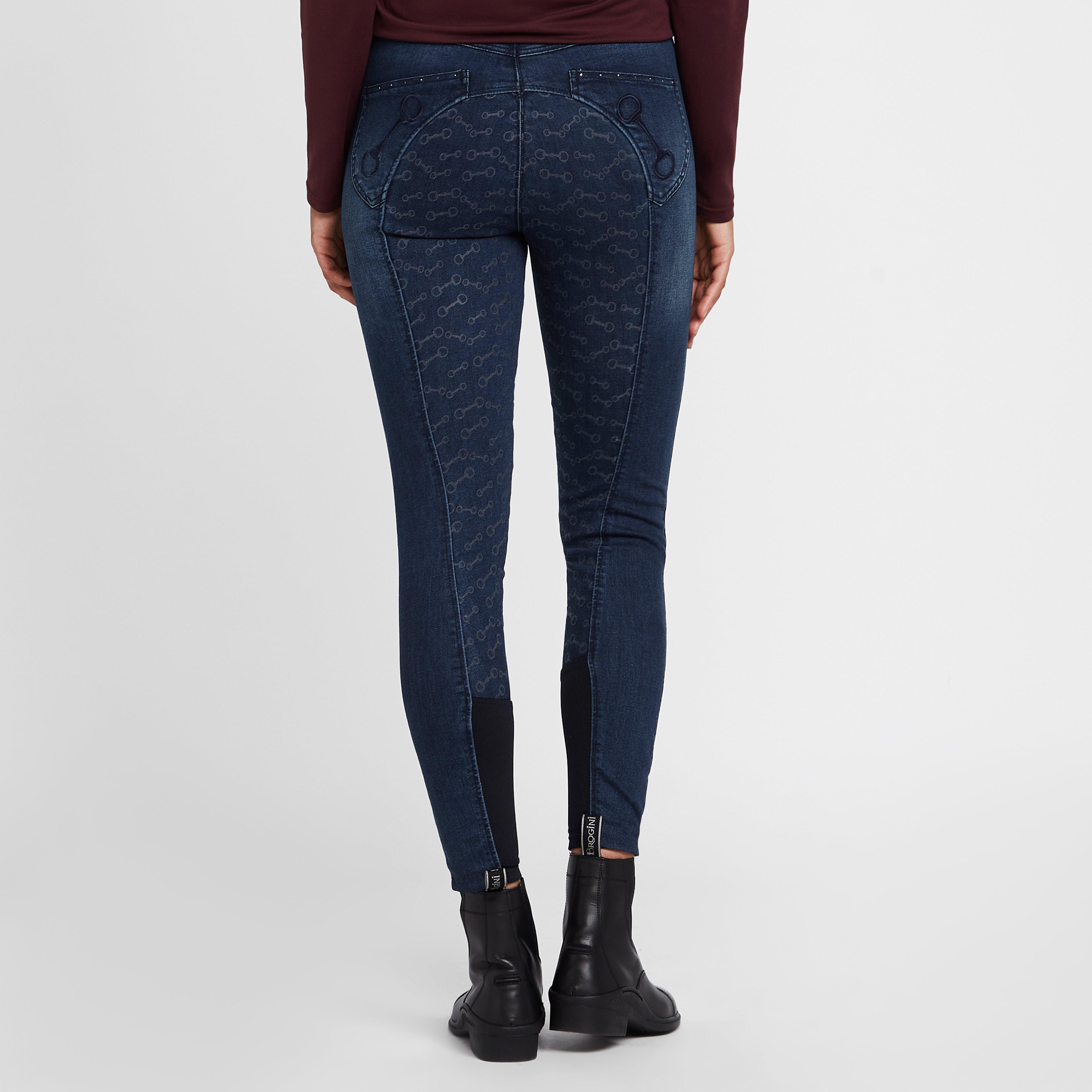 Women’s Kaia Denim Silicone Full Seat Breeches