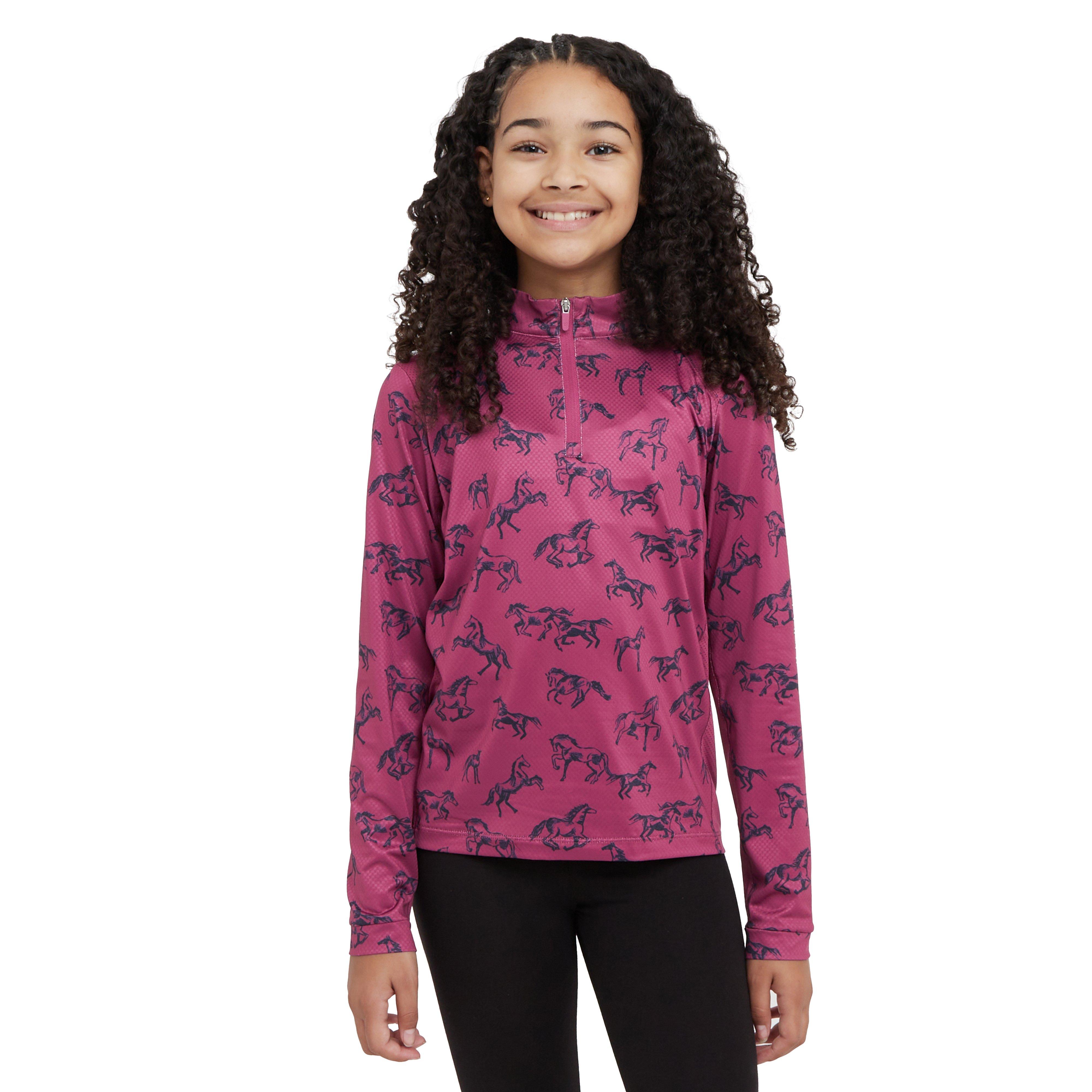 Kids' Autumn Sally Long Sleeve Riding Top