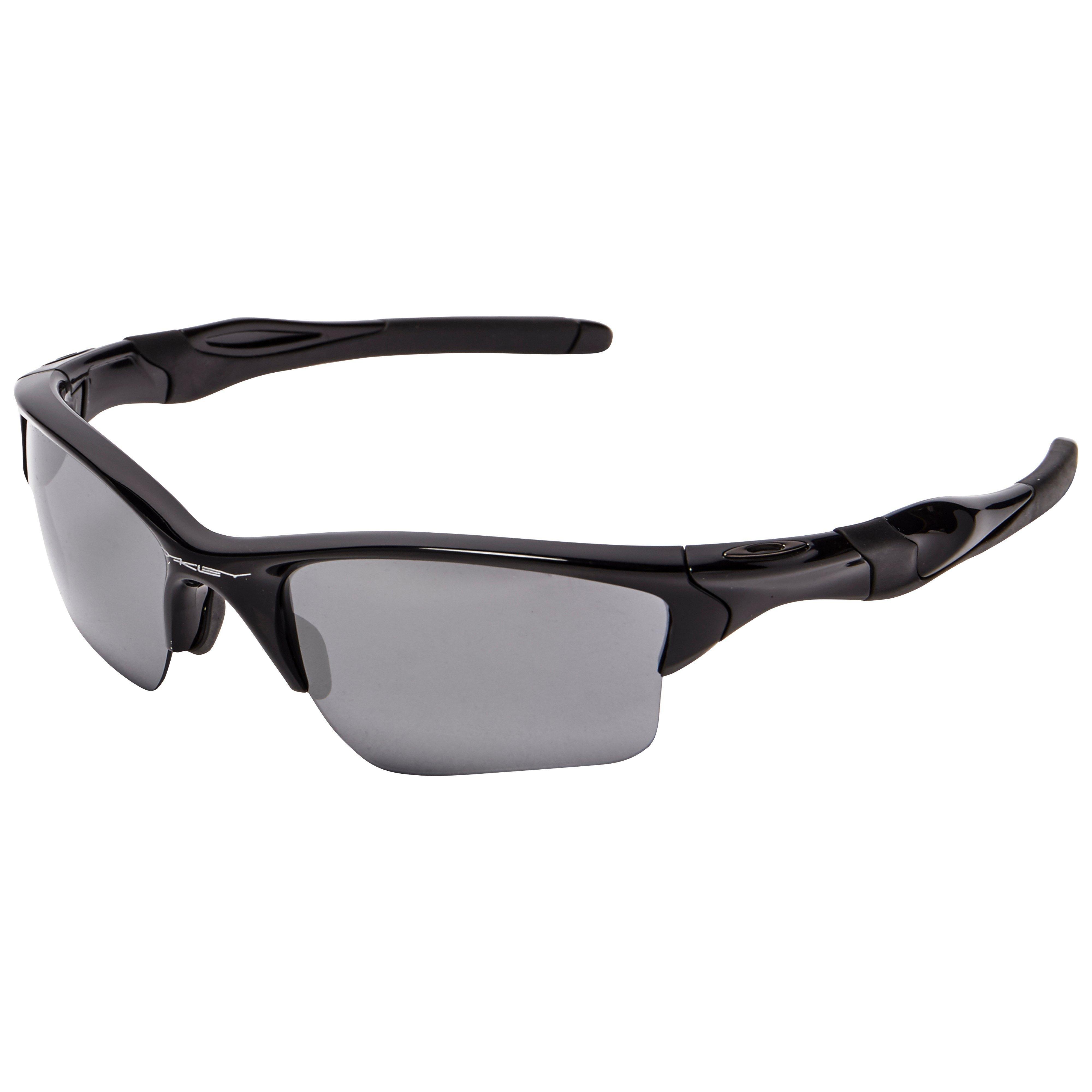 Half Jacket 2.0 XL Sunglasses (Polished Black/Black Iridium)