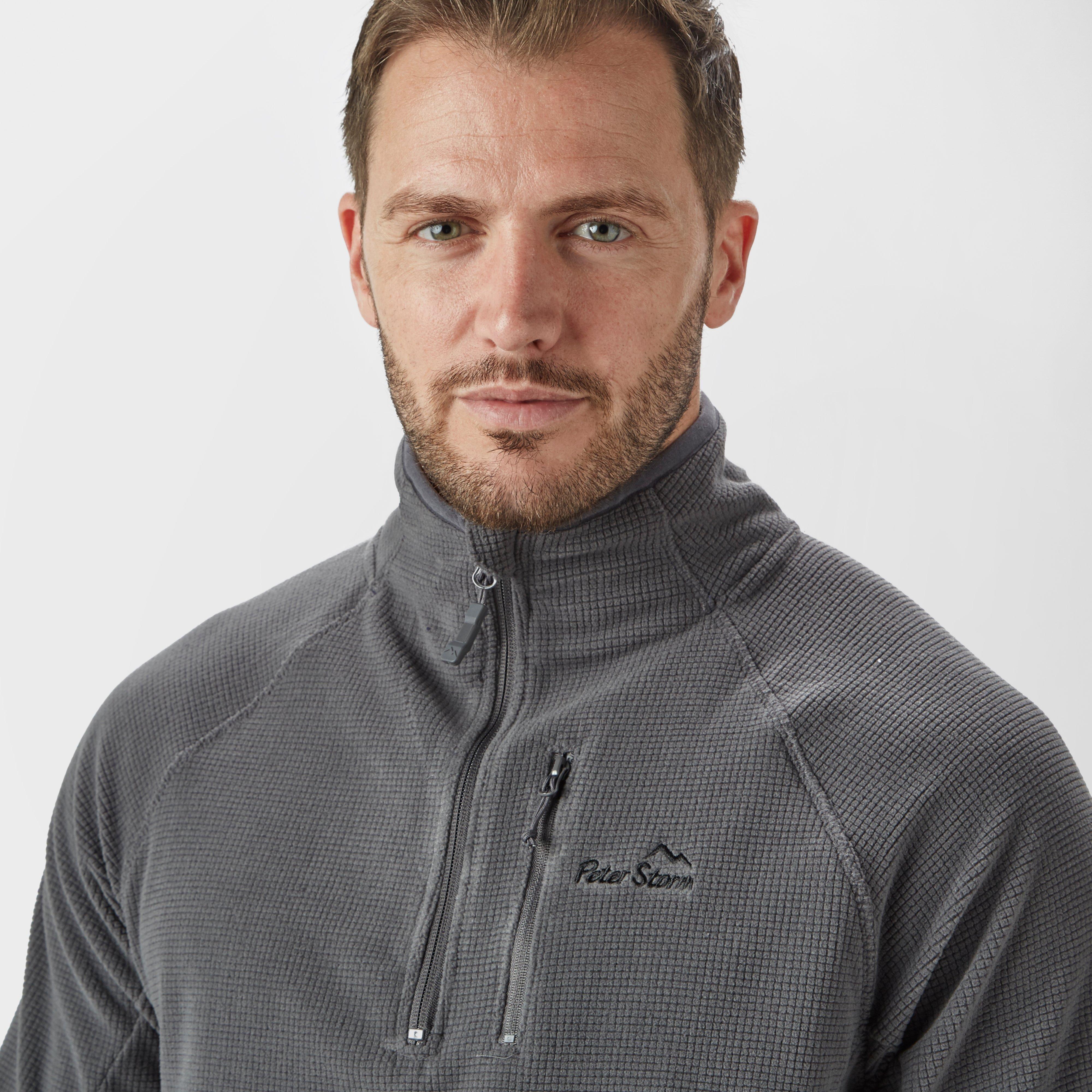Men’s Grid Half-Zip Fleece