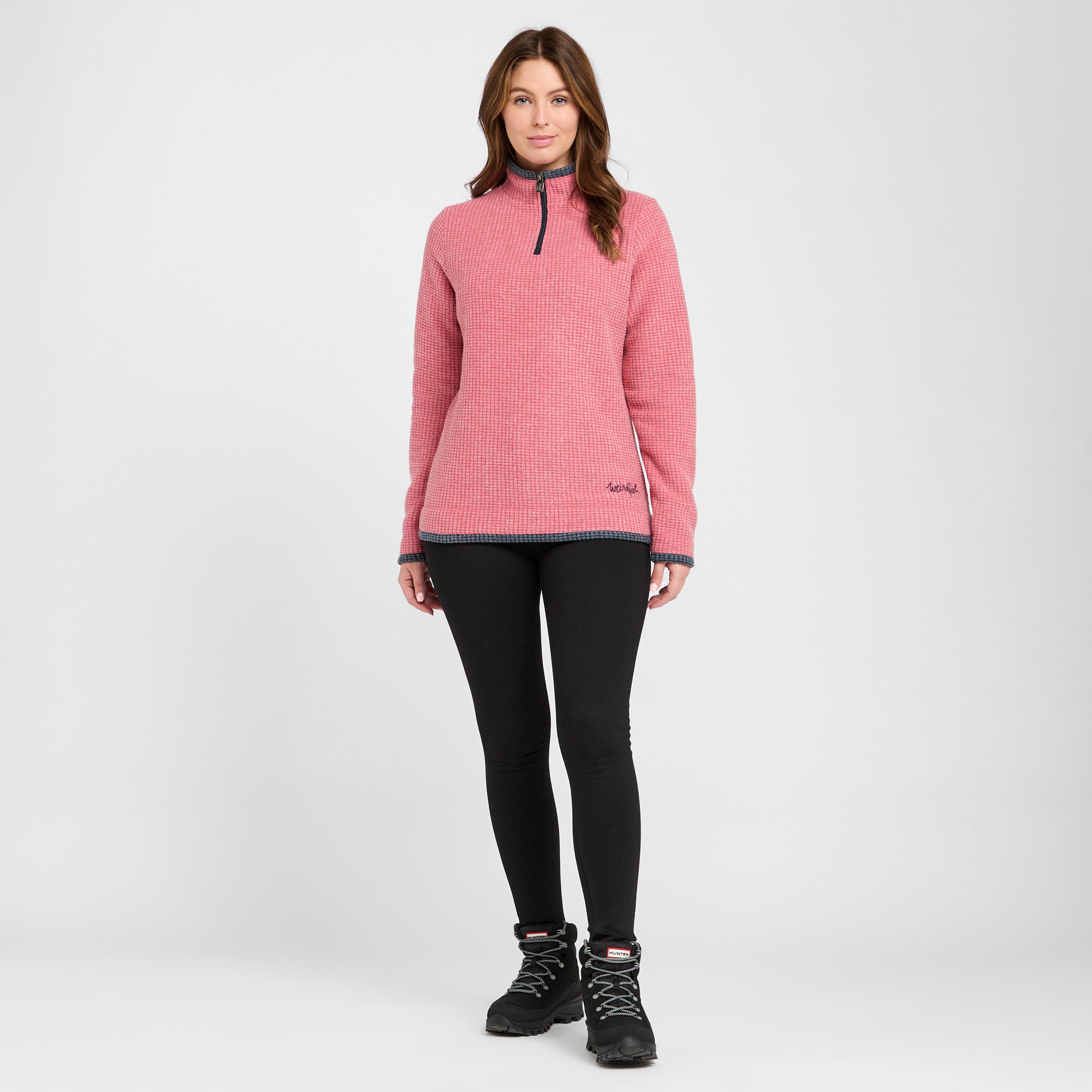 Women's Lynda Grid Half Zip Grid Fleece