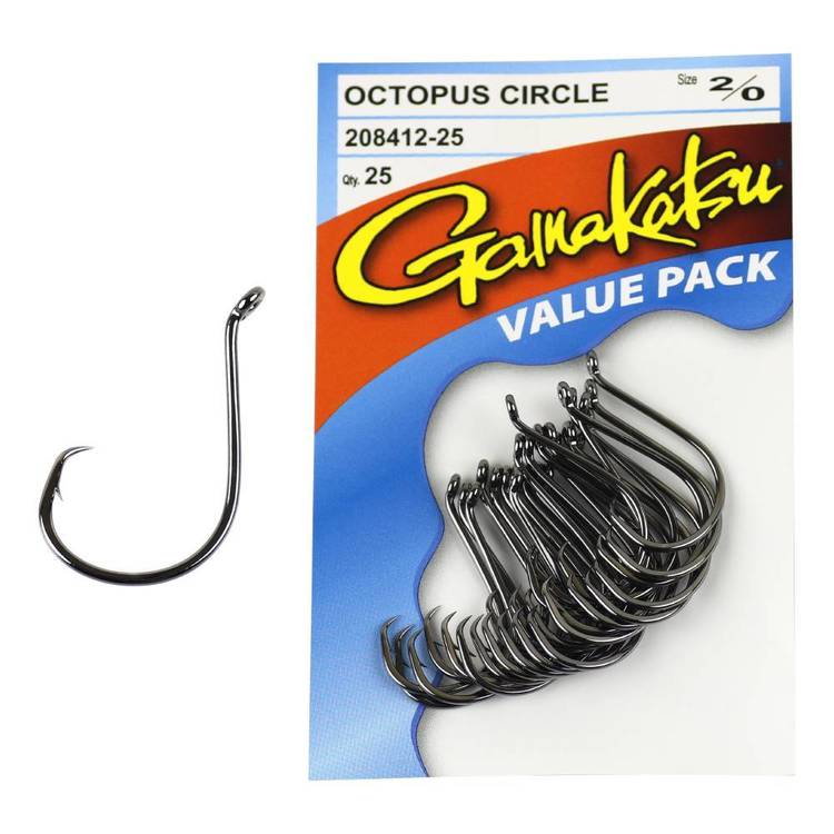 Gamakatsu Octopus Circle Hooks 25 Pack