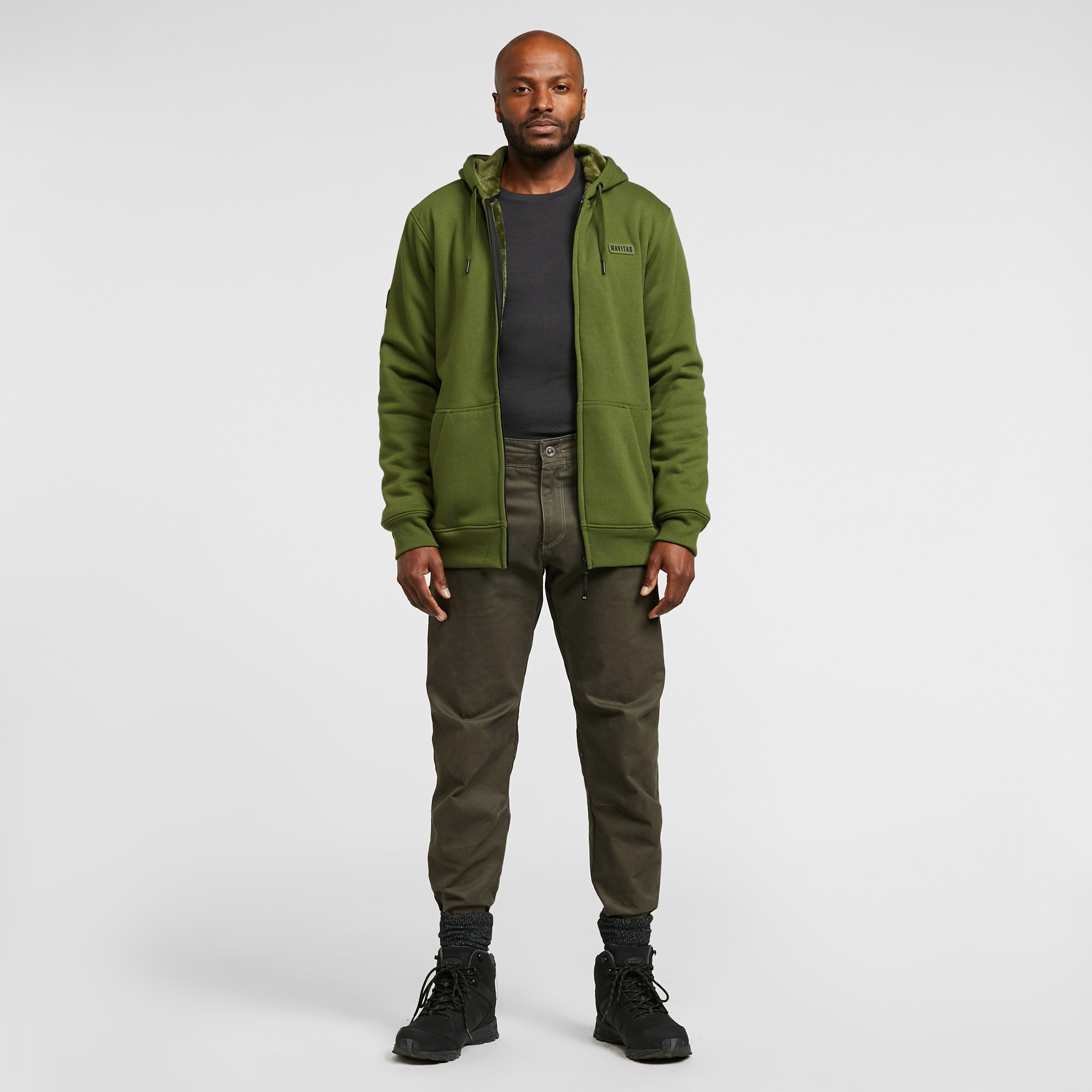 NVTS Sherpa Zip Hoody Green M