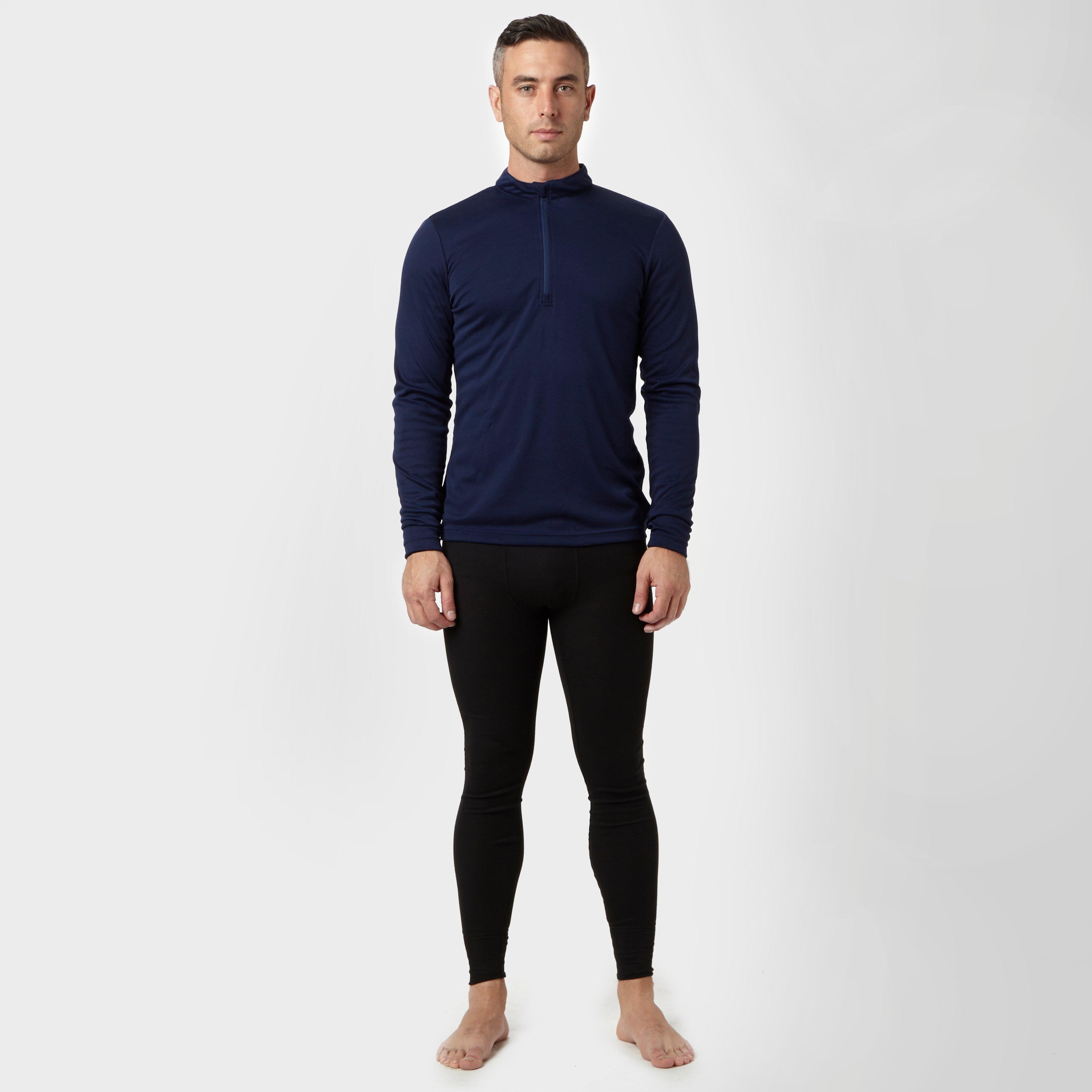 Mens' Long-sleeve Thermal Zip Top