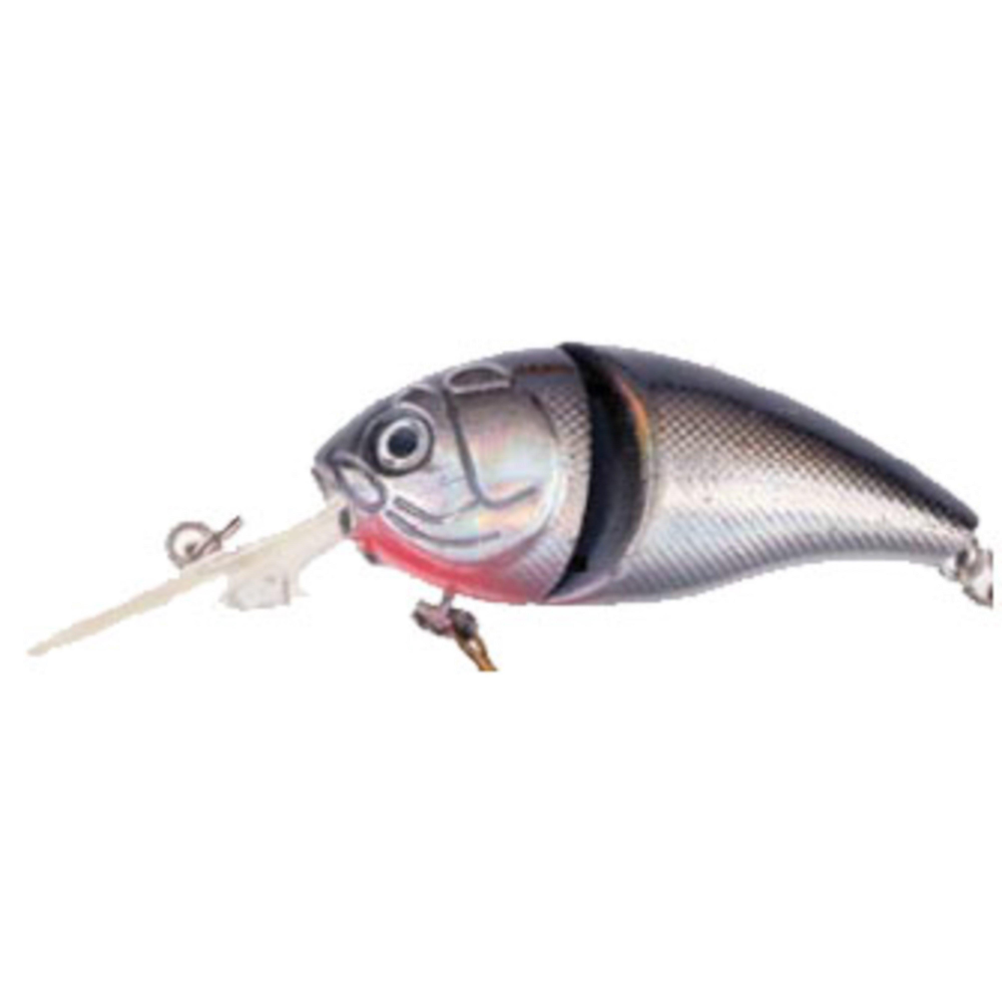 Fishing Eco Jointed Fat Black/Silver (8cm)