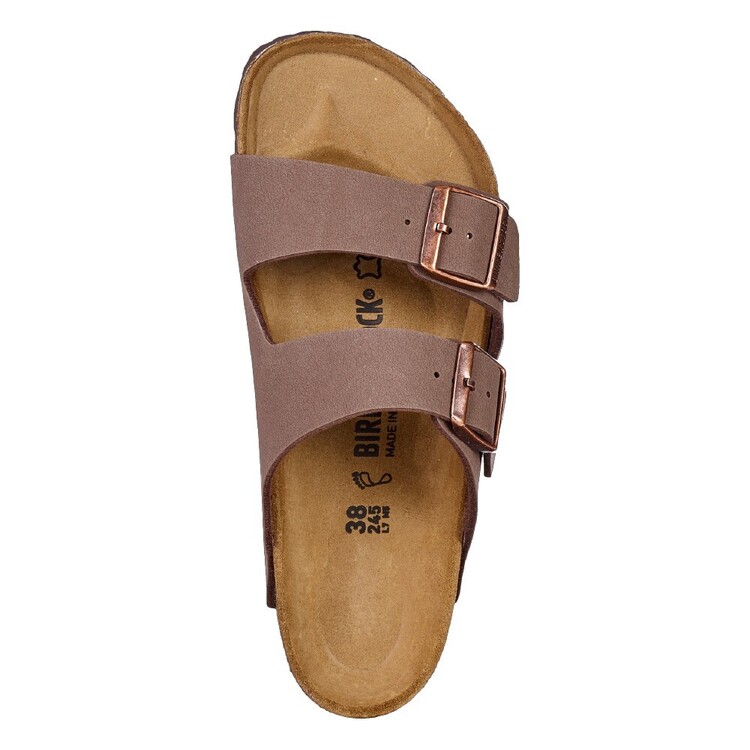 Birkenstock Women's Arizona Birkibuc Sandals Mocca