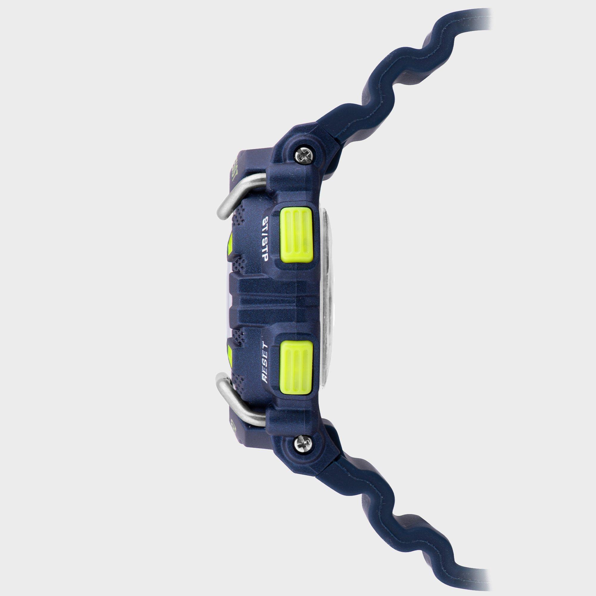 Digital Watch Blue/Lime Face