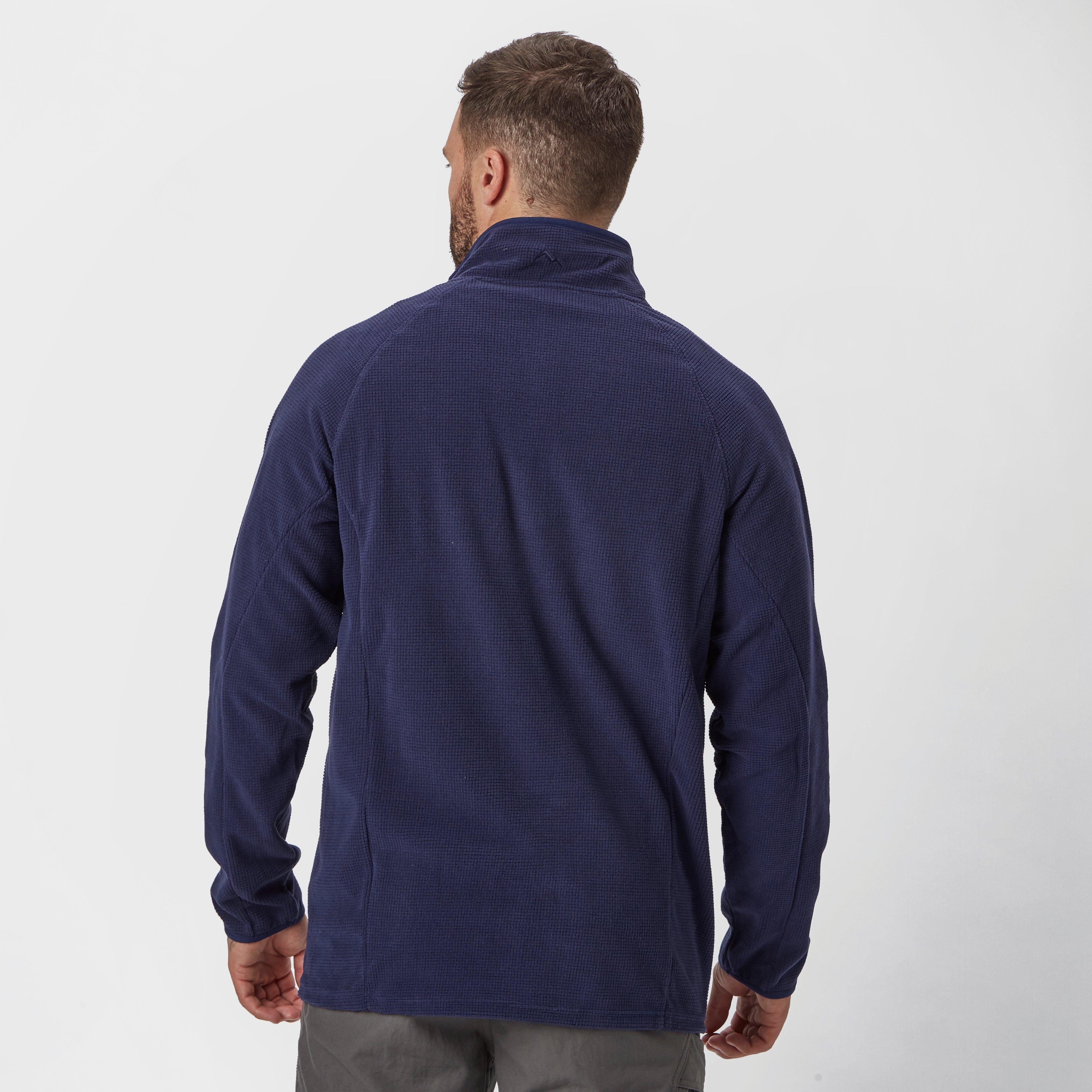 Men’s Grid Half-Zip Fleece