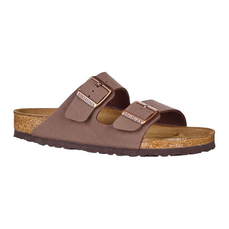 Birkenstock Women's Arizona Birkibuc Sandals Mocca