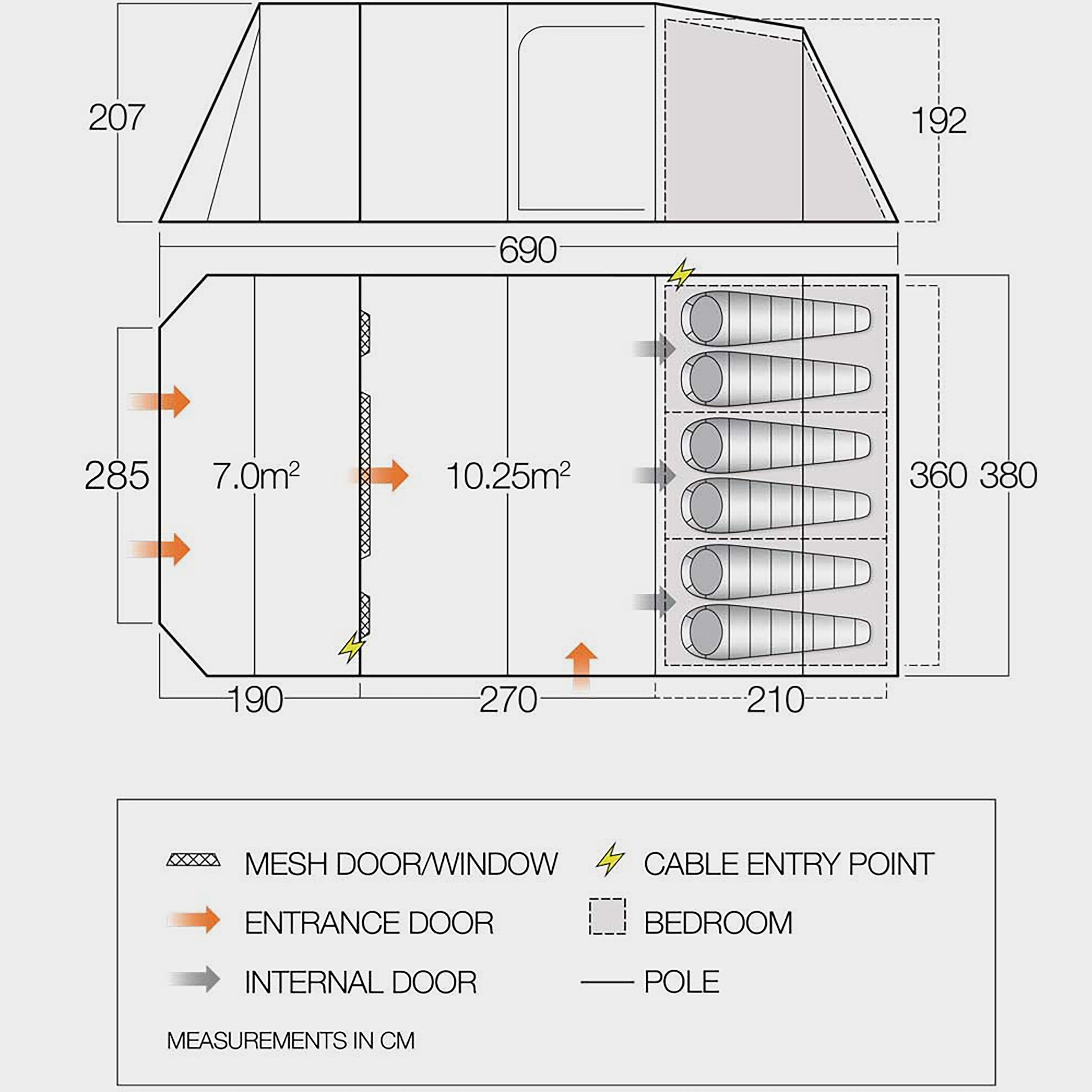 Callao 600XL Family Tent