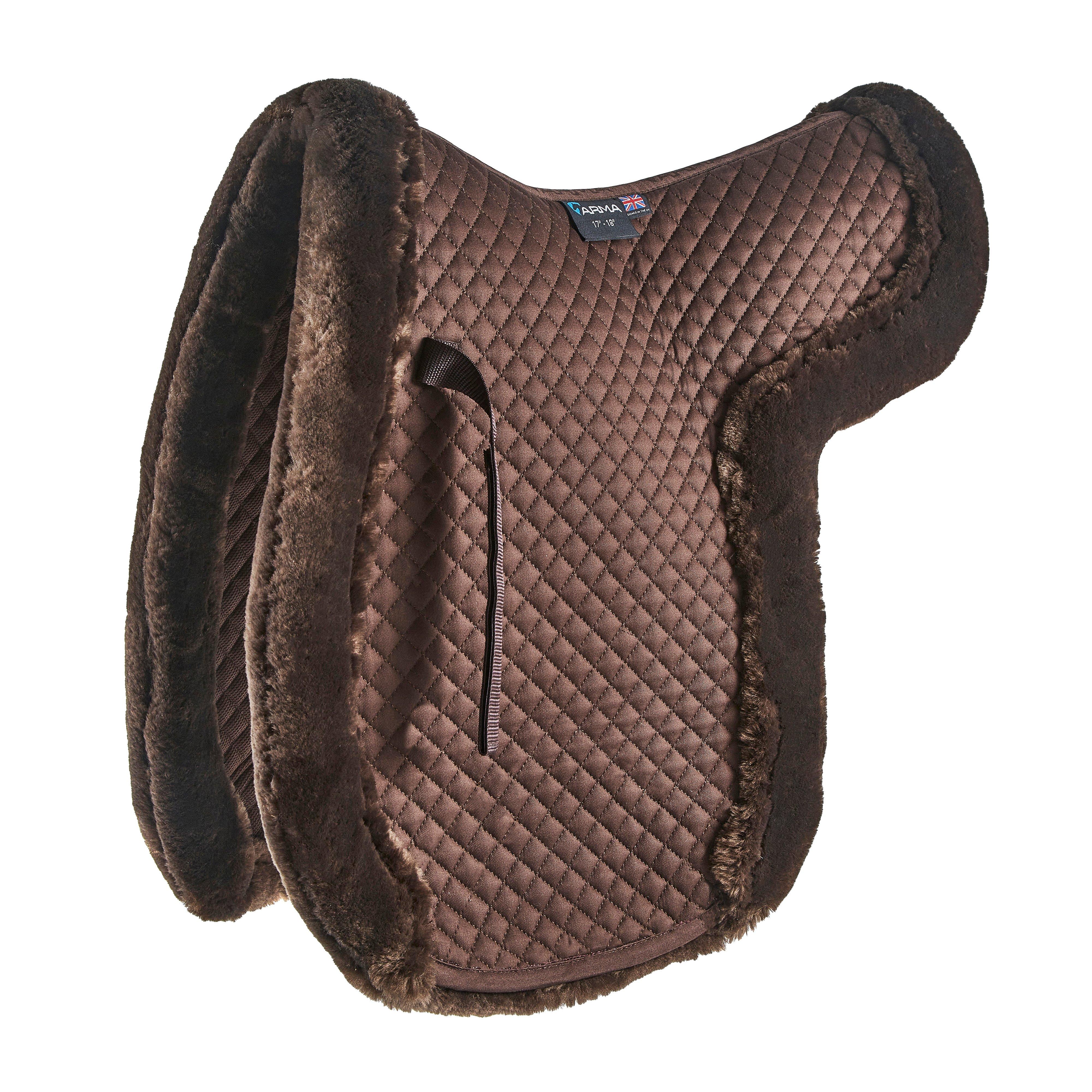 Working Hunter Supafleece Numnah Brown