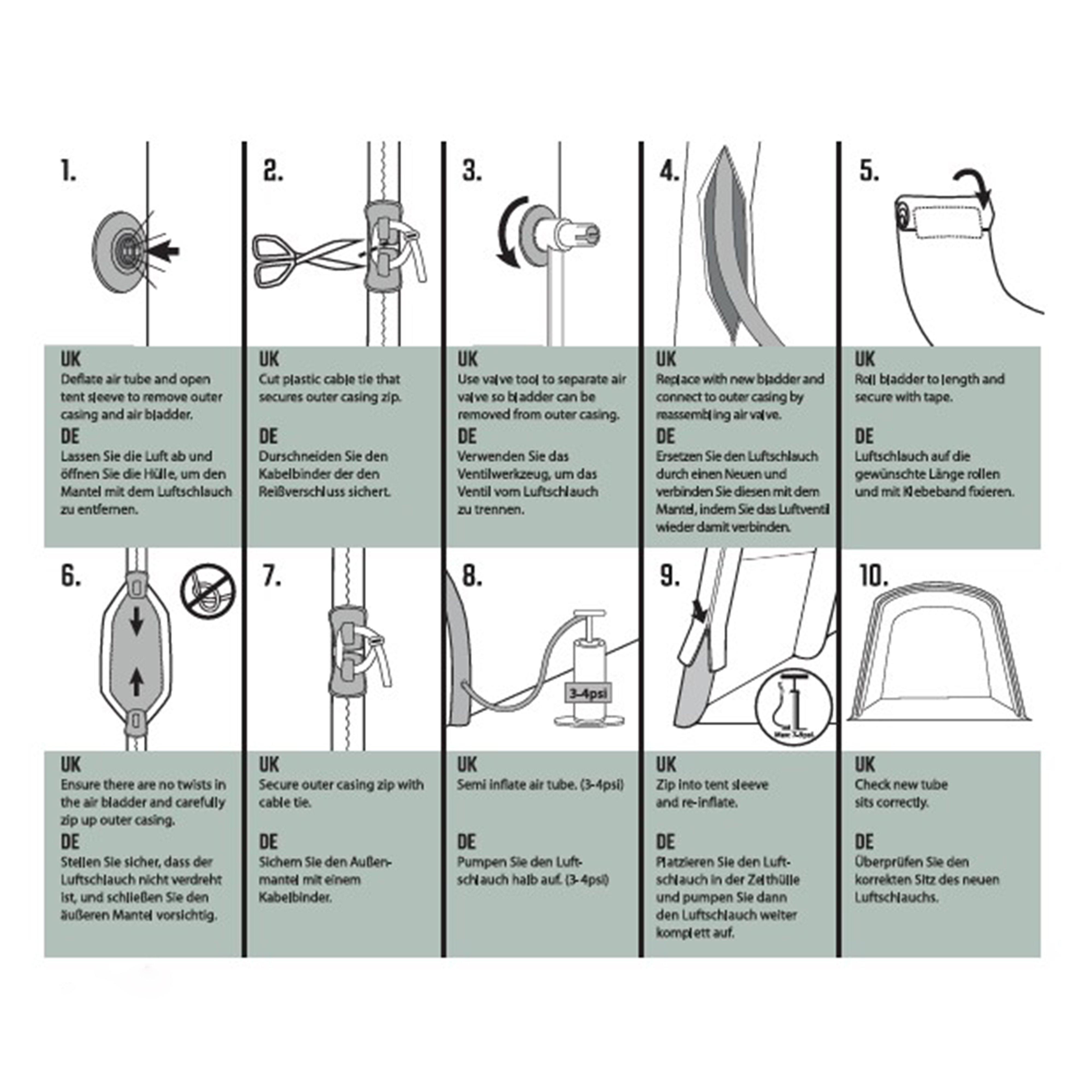 Air Tube Repair Kit - One Air