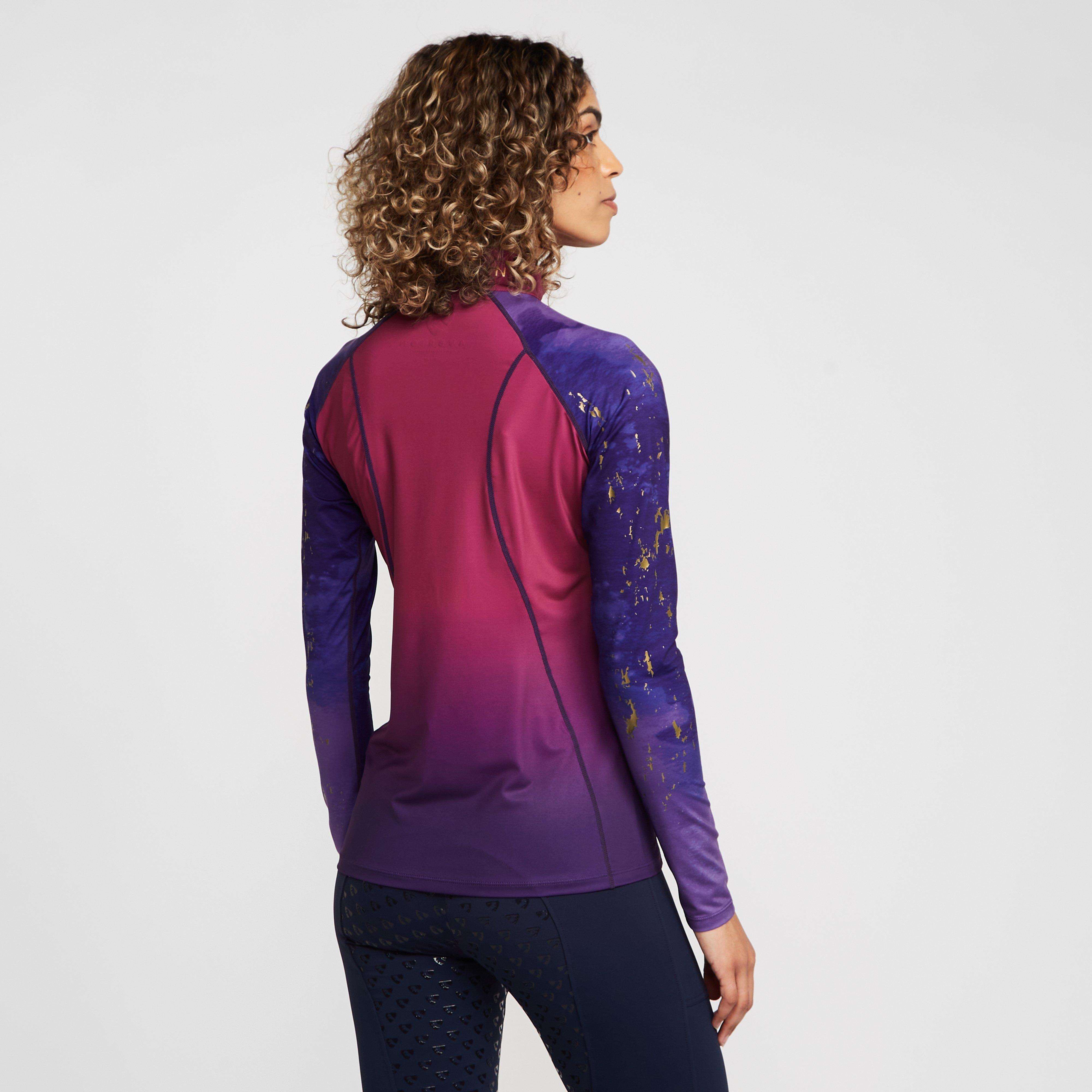Womens Hyde Park Cross Country Shirt Amethyst