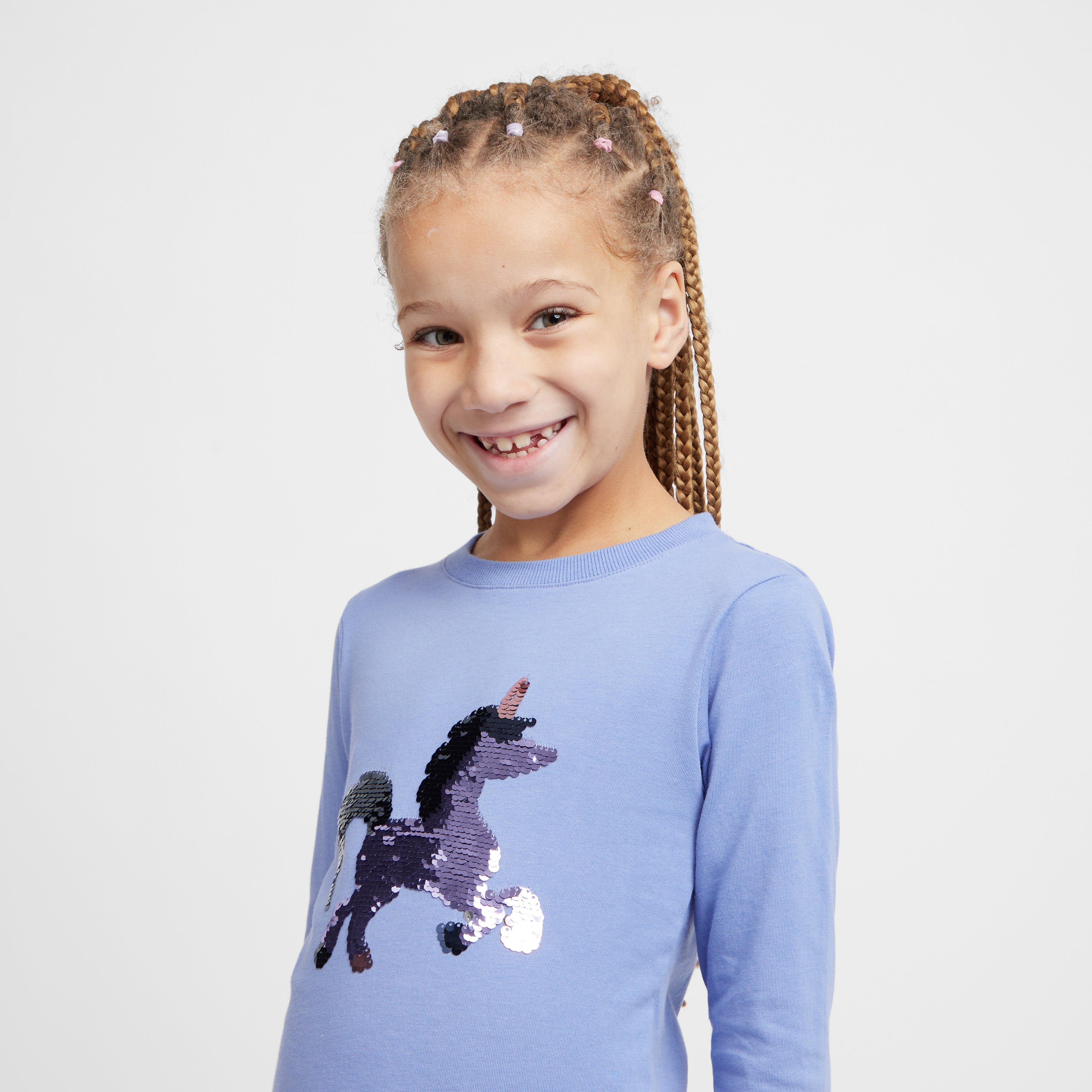 Kids’ Long Sleeve Unicorn T-Shirt