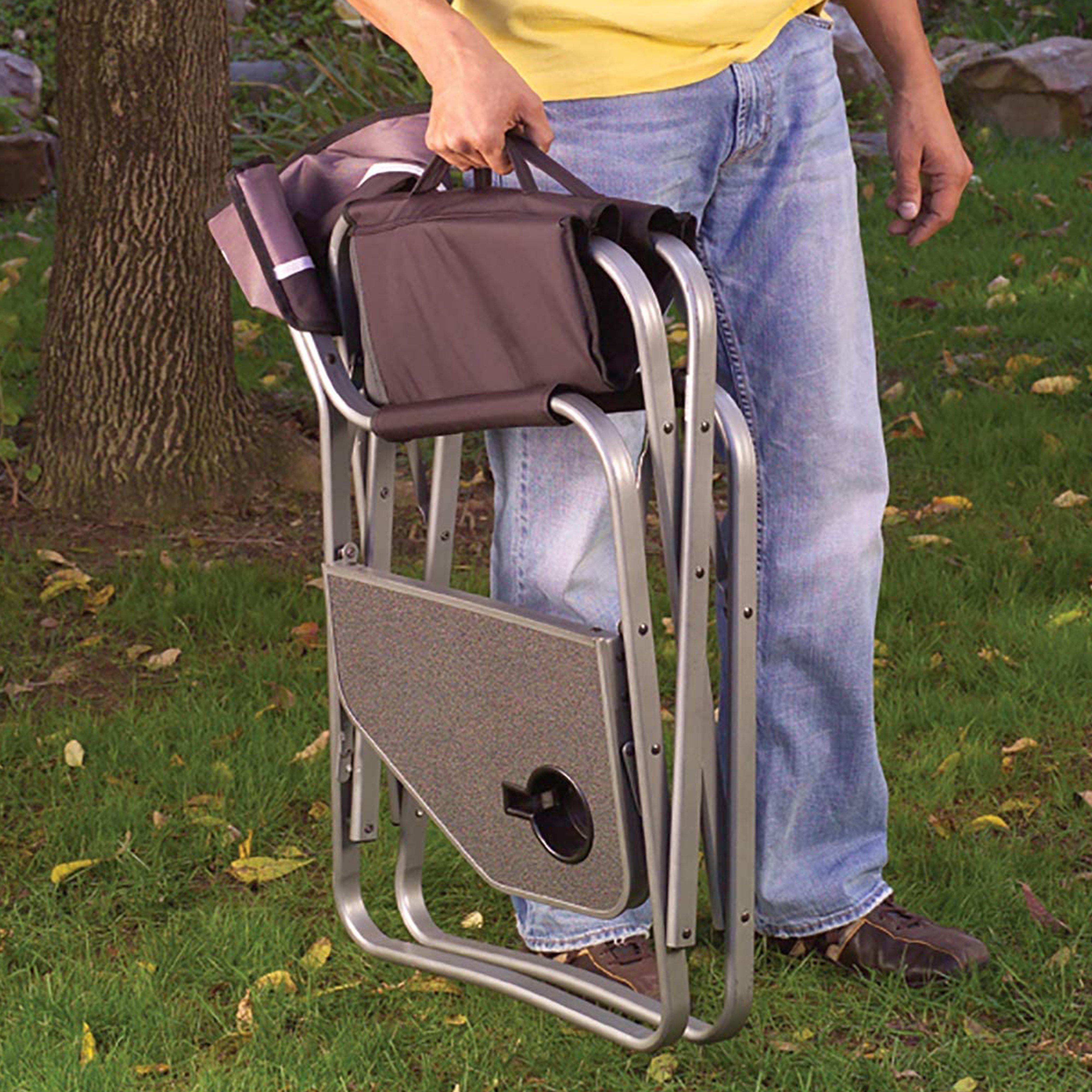 Camping Chair with Folding Table