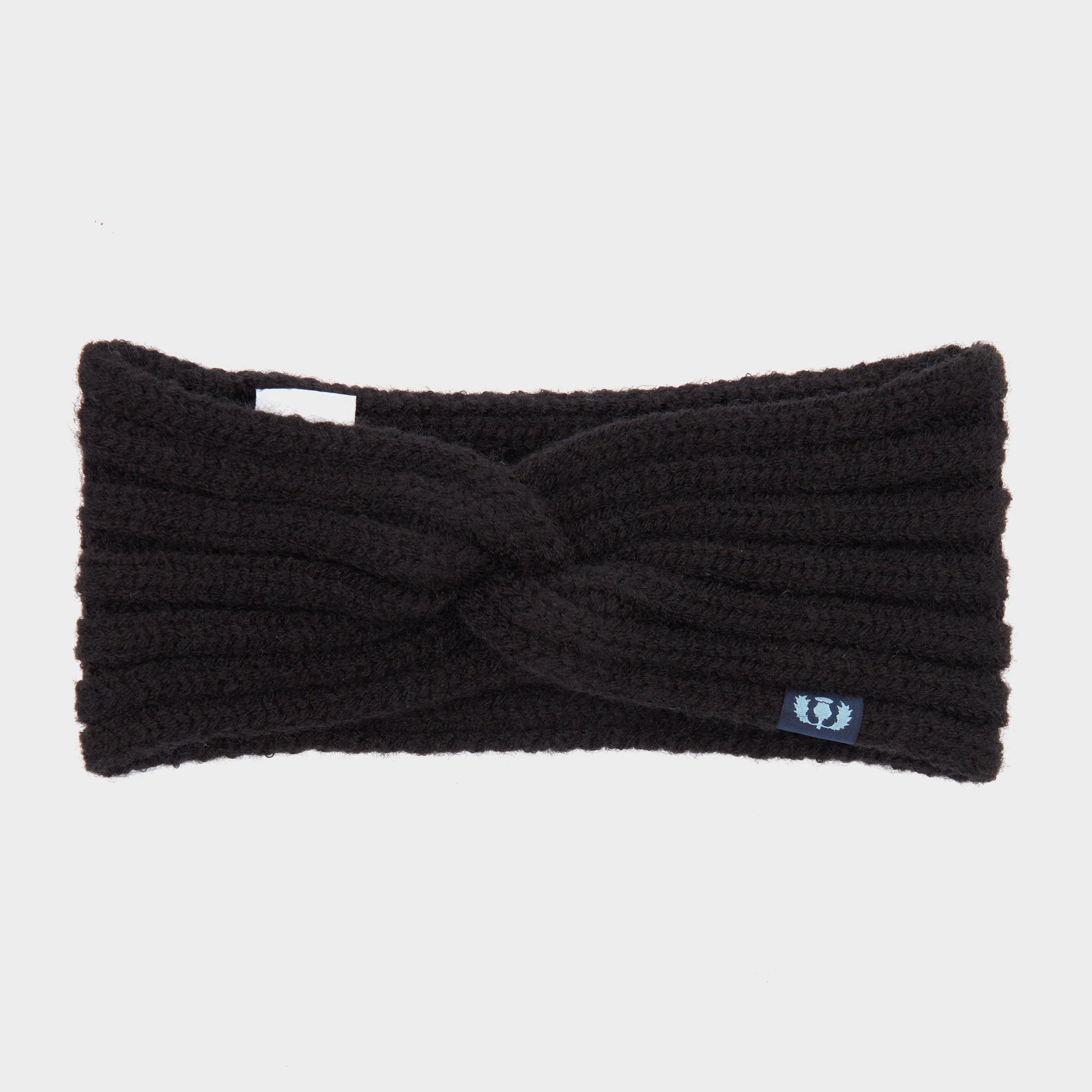 Knotted Headband in Black
