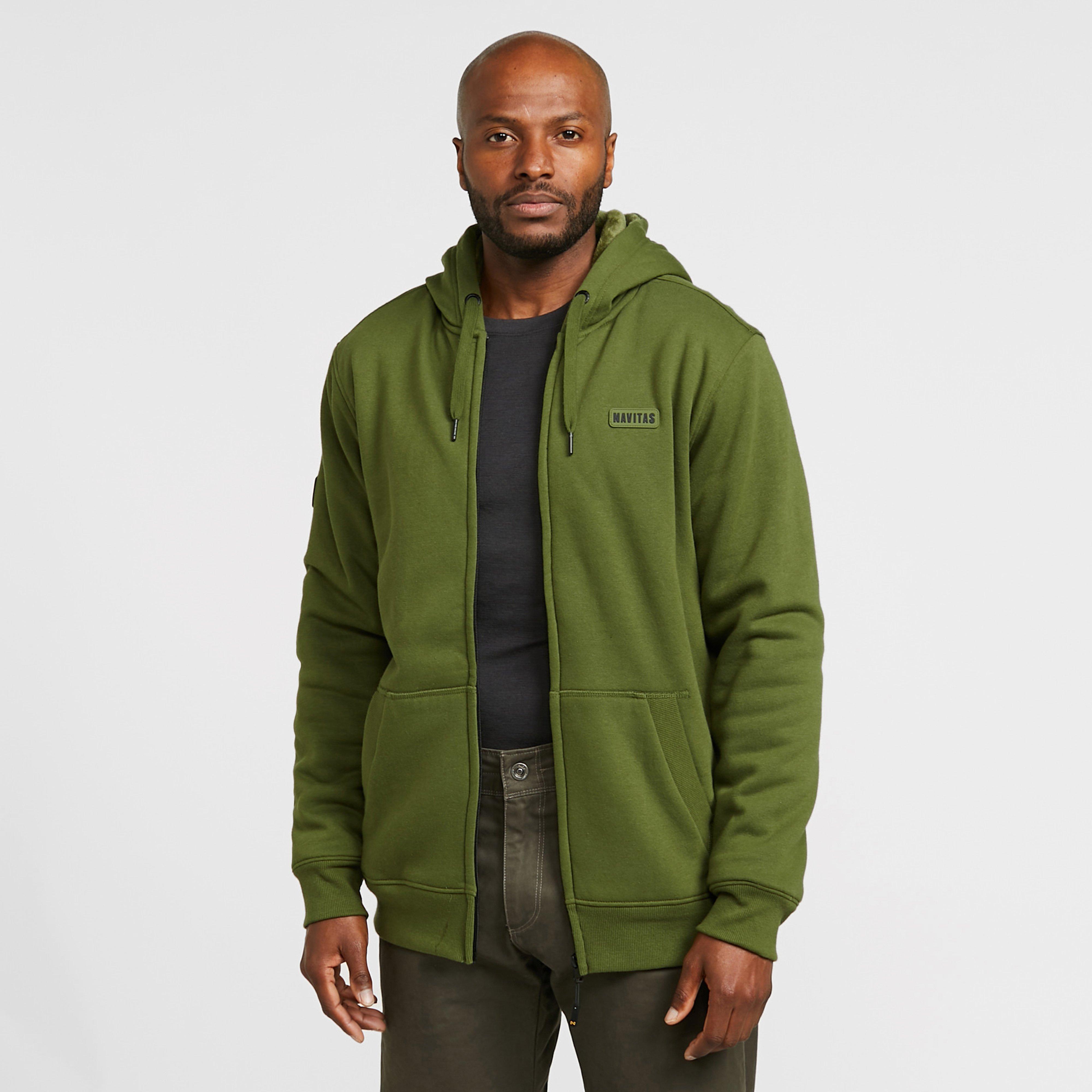 NVTS Sherpa Zip Hoody Green M