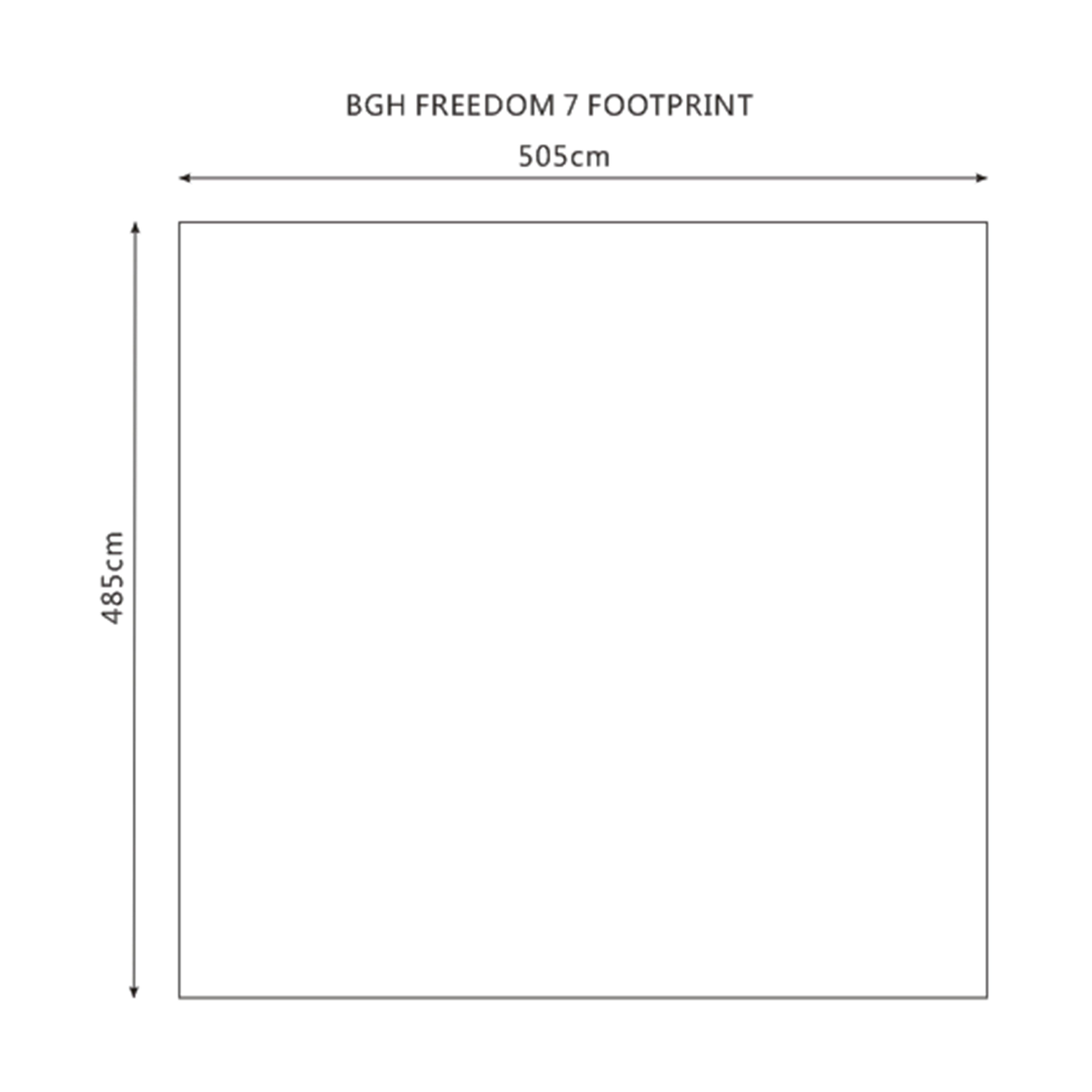 Freedom 7 Tent Footprint