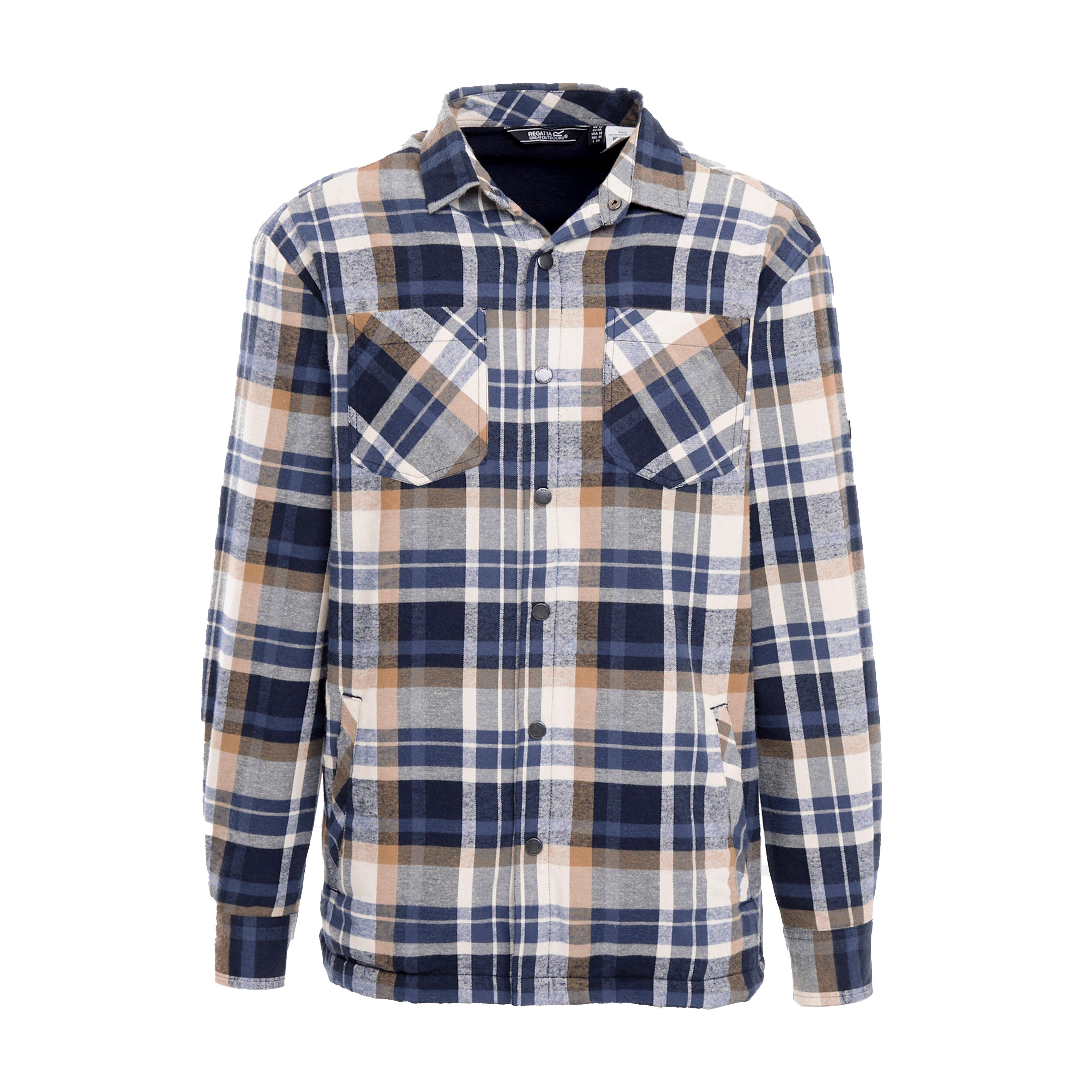 Men's Thamos Long Sleeved Checked Shirt
