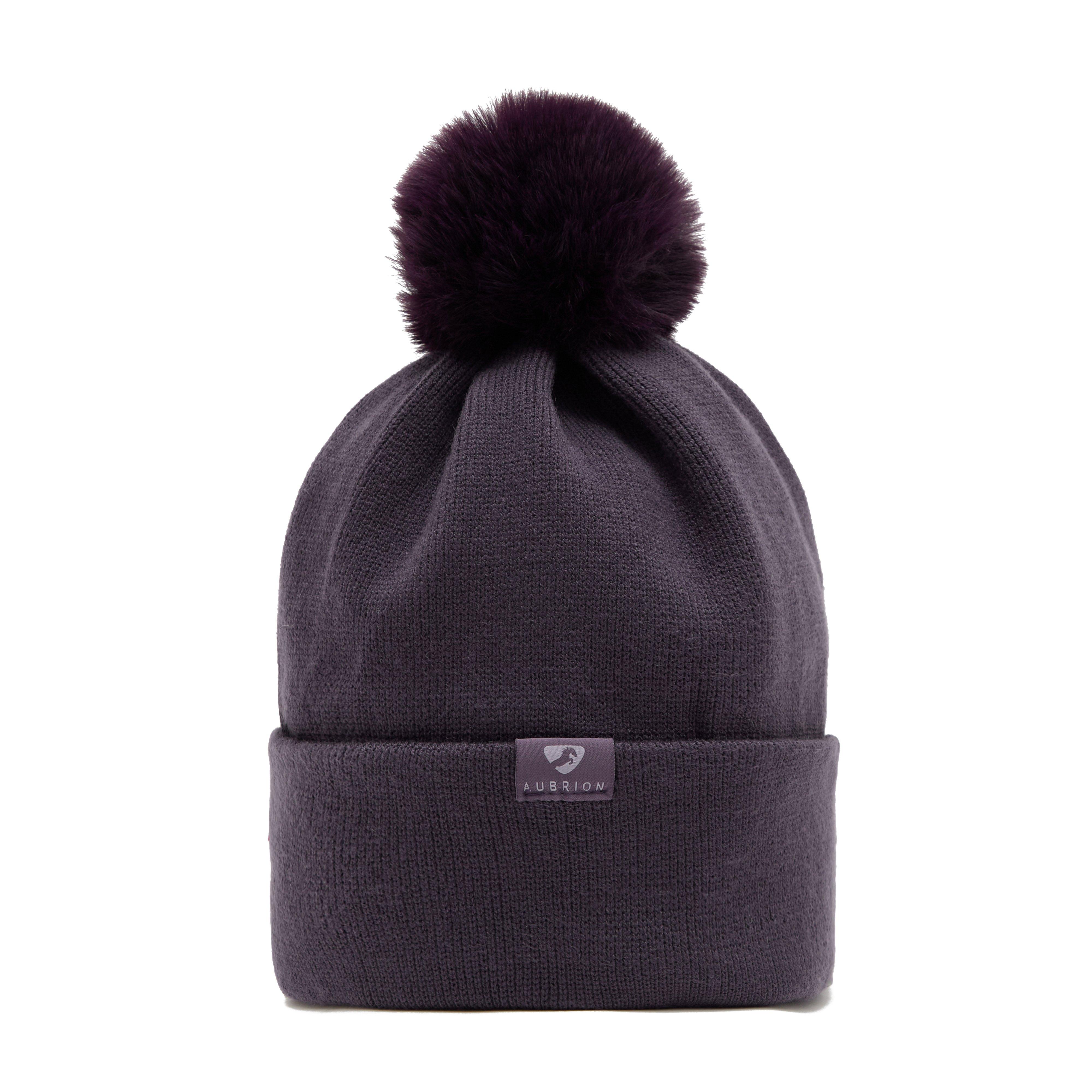 Women's Fleece Lined Bobble Hat