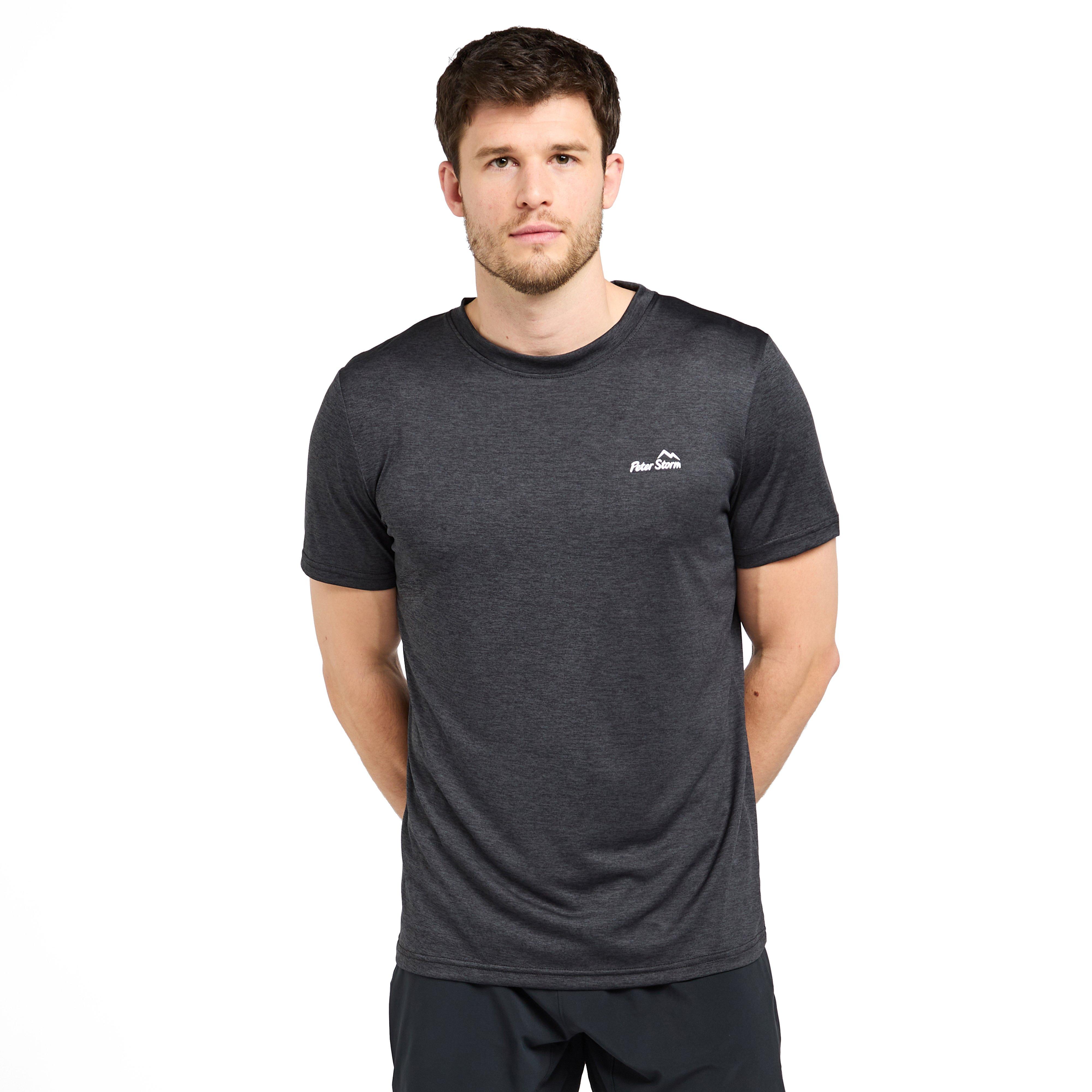 Mens Active Short Sleeve T-Shirt Black