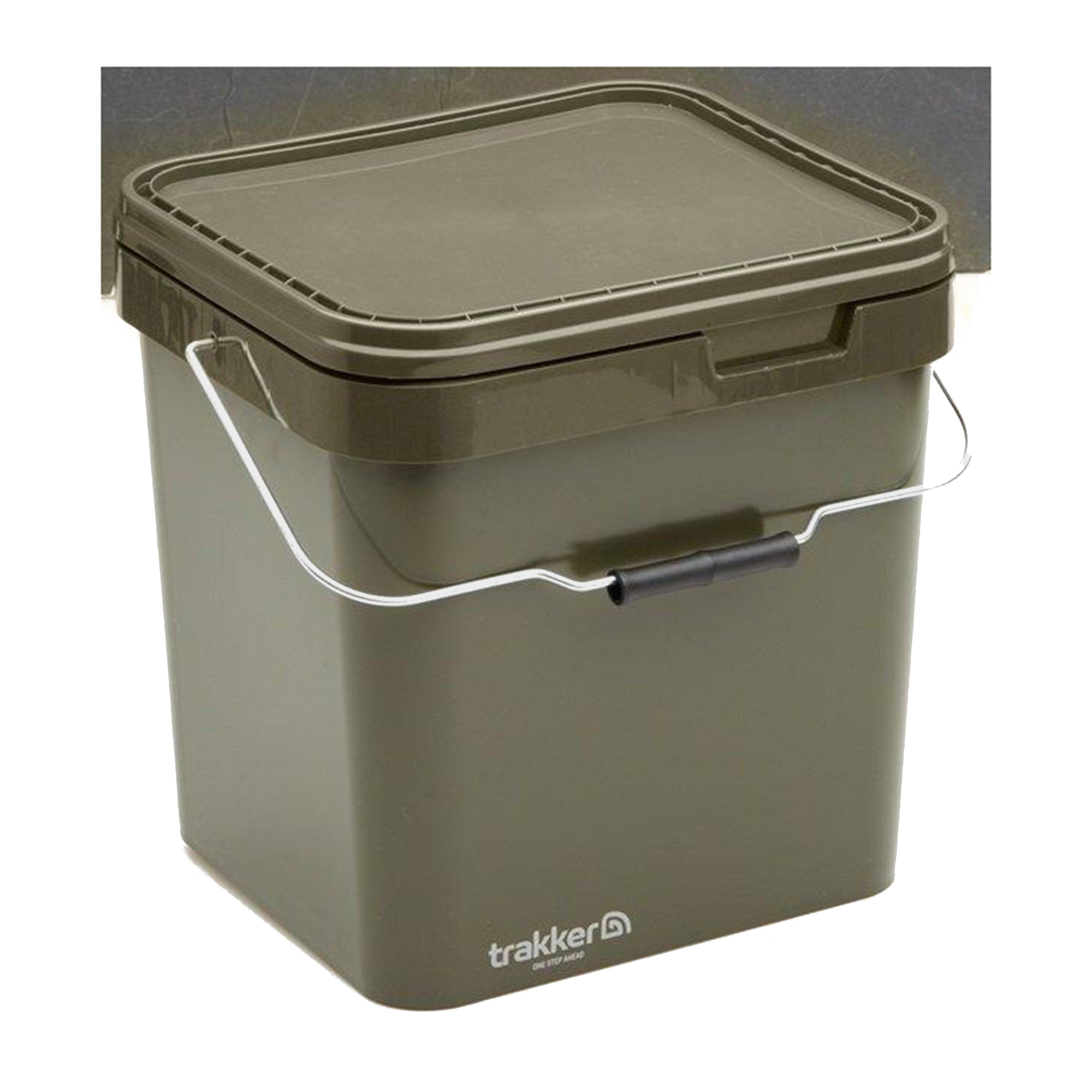 17 Ltr Olive Square Bucket