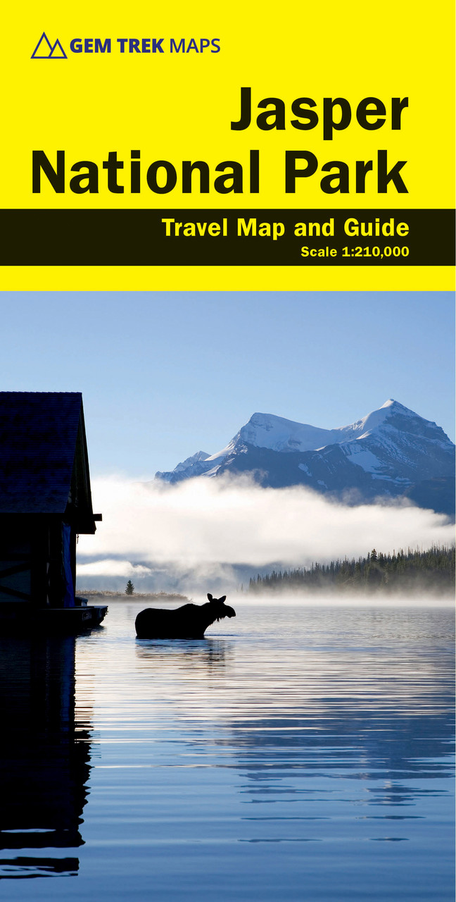 Gem Trek Publishing Jasper National Park Map 2nd Edition