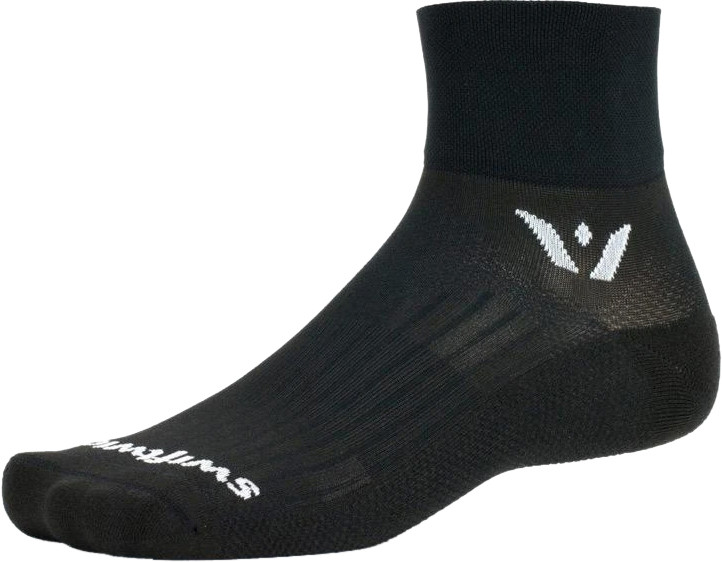 Swiftwick Aspire Quarter Crew Running Socks - Unisex