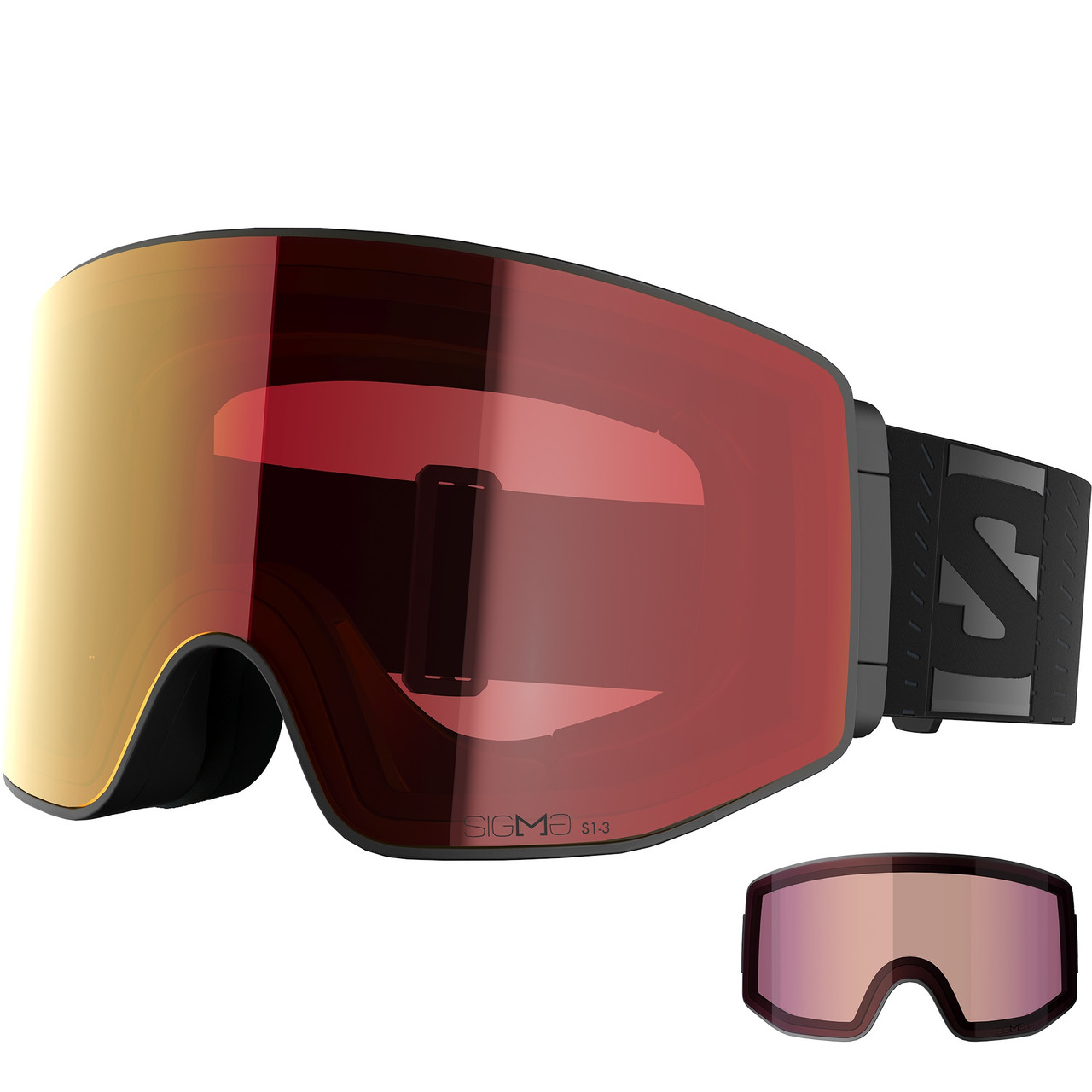 Salomon Sentry Prime Sigma Photo Goggles with Extra Lens