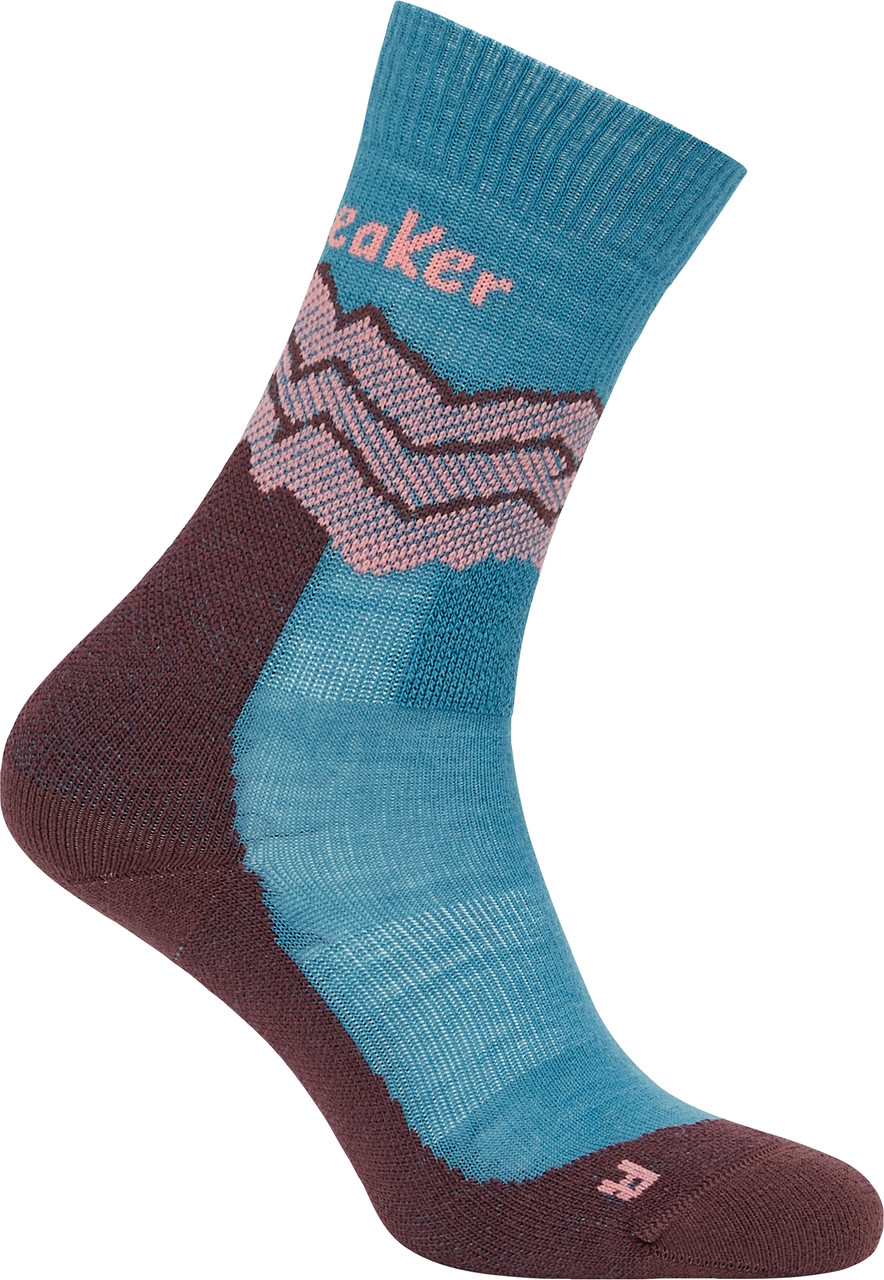 icebreaker Hike+ Medium Crew Across the Peaks Socks - Women's