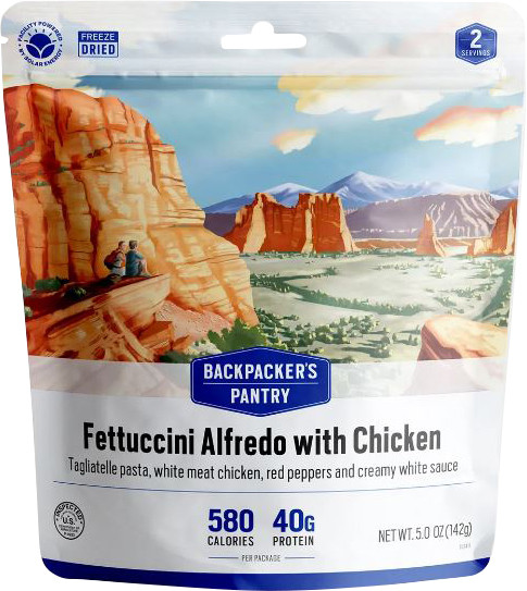 Backpacker's Pantry Fettuccini Alfredo with Chicken