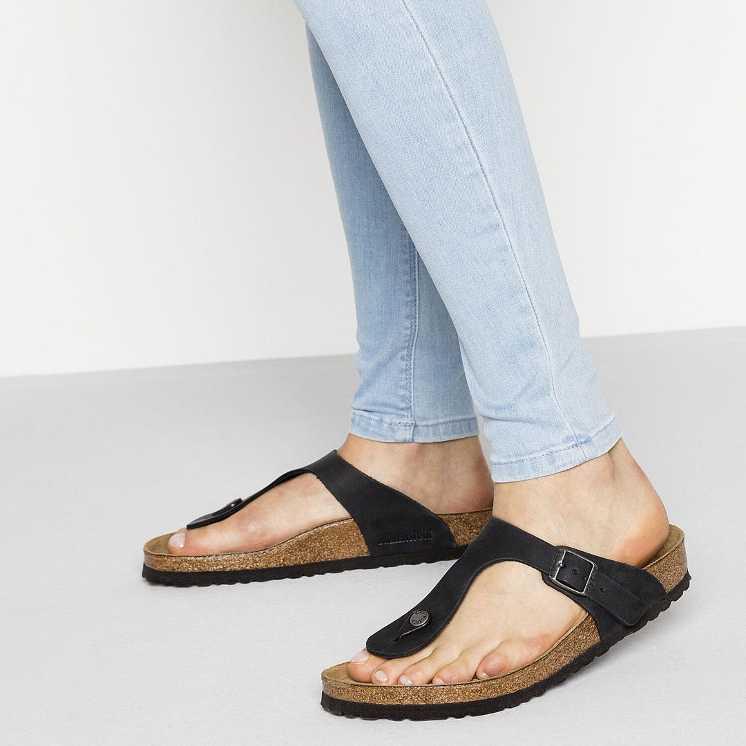Birkenstock Gizeh Leather Sandals - Women's