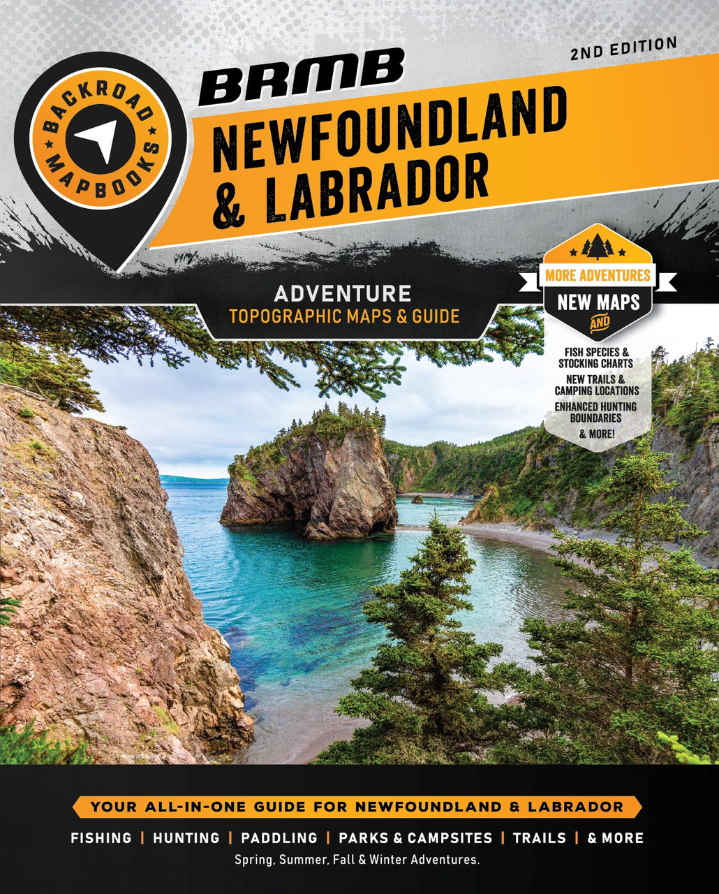Backroad Mapbooks Newfoundland & Labrador Mapbook