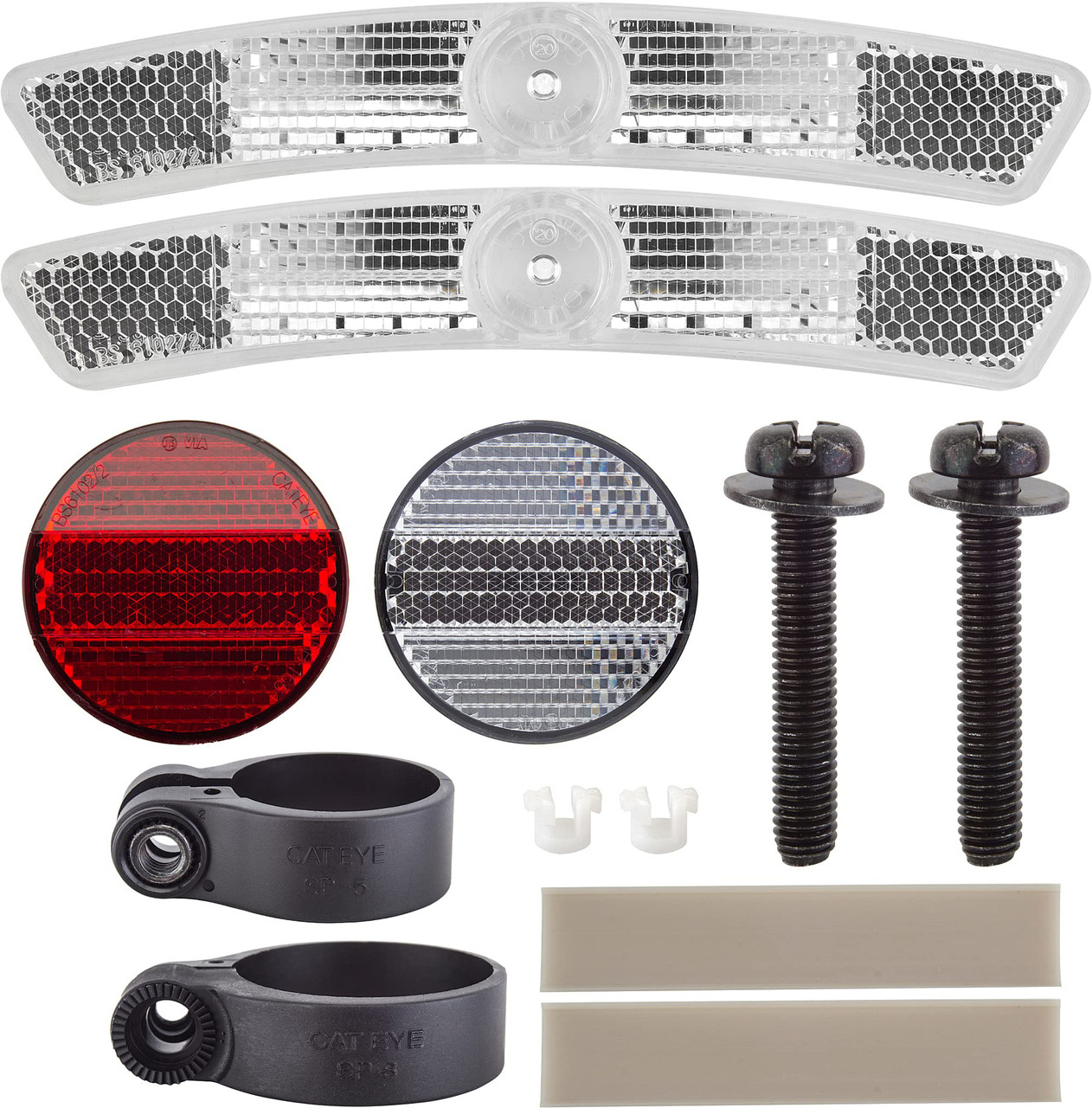 Cat Eye Reflector Kit With Brackets