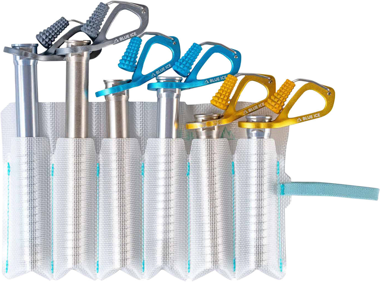 Blue Ice Roll Up Ice Screw Case